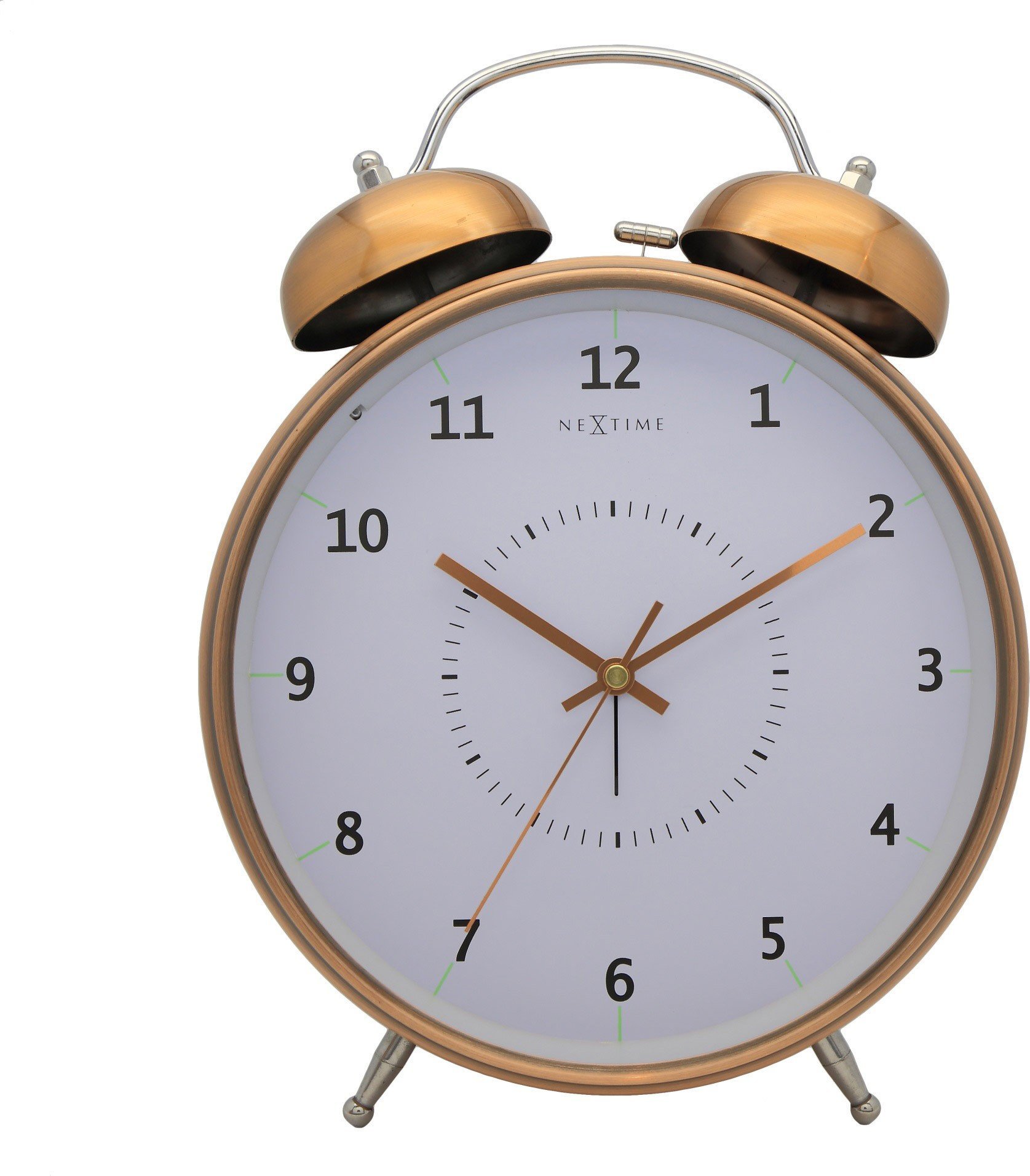 Budzik Wake Up miedziany 23 cm