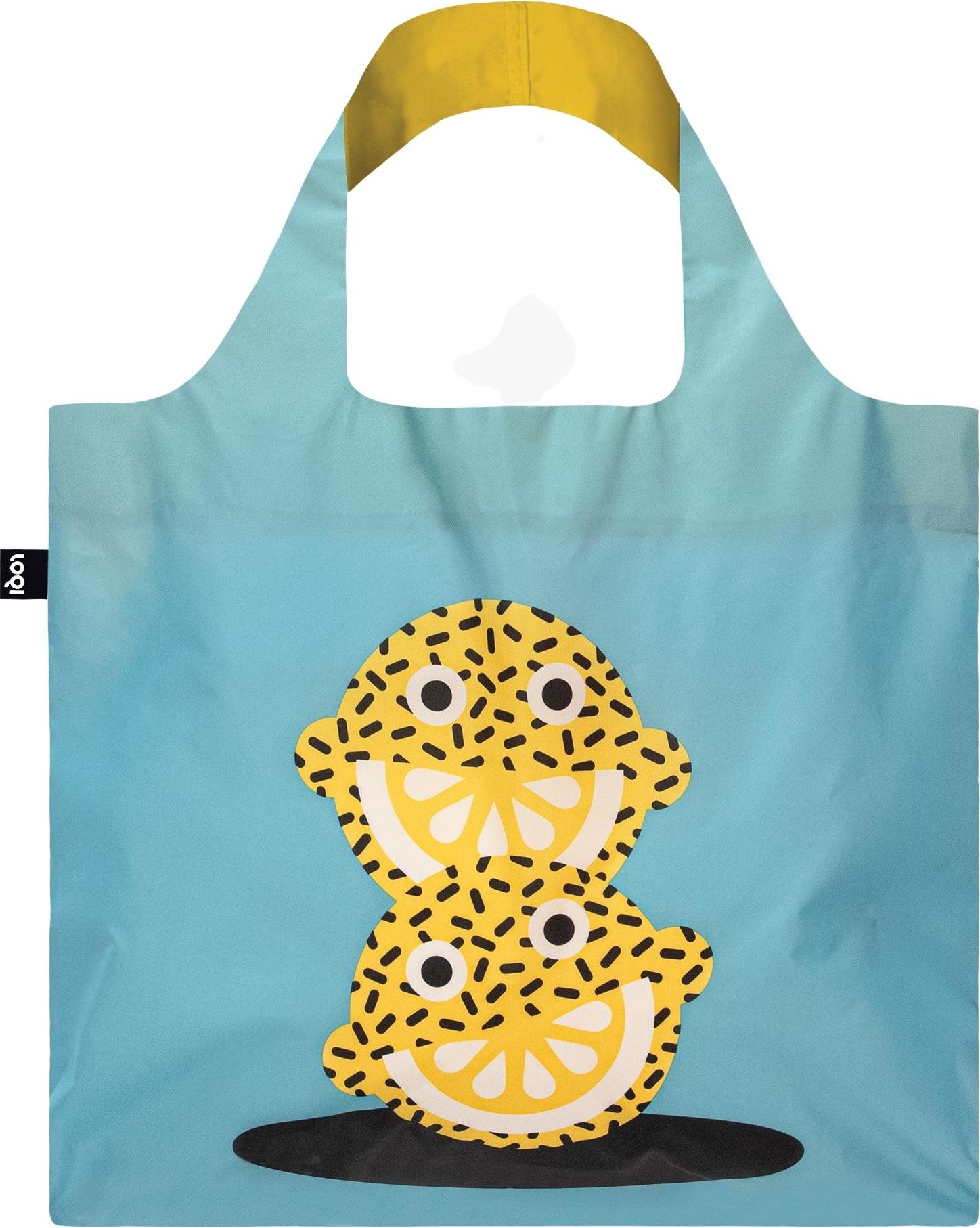 Torba LOQI Artist Daniel Ramírez Pérez Lucky Lemons z recyklingu