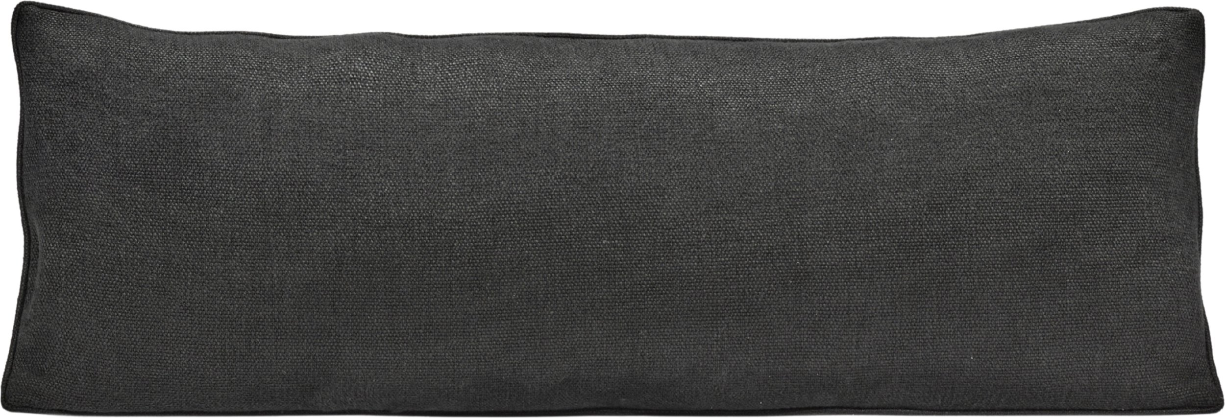 Poduszka na sofę Ono Licot 40 x 110 cm czarna