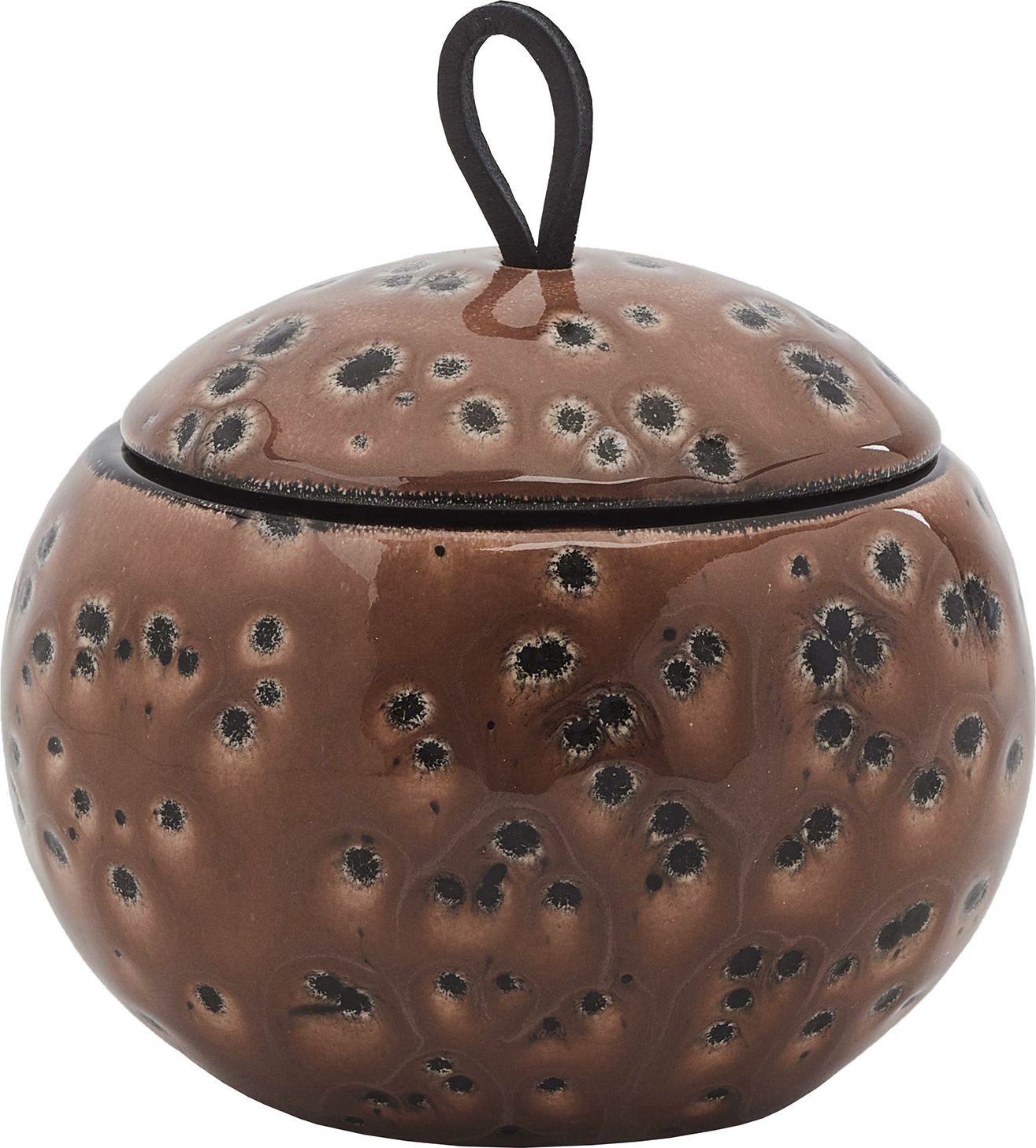 Pojemnik łazienkowy Ugo karmelowy