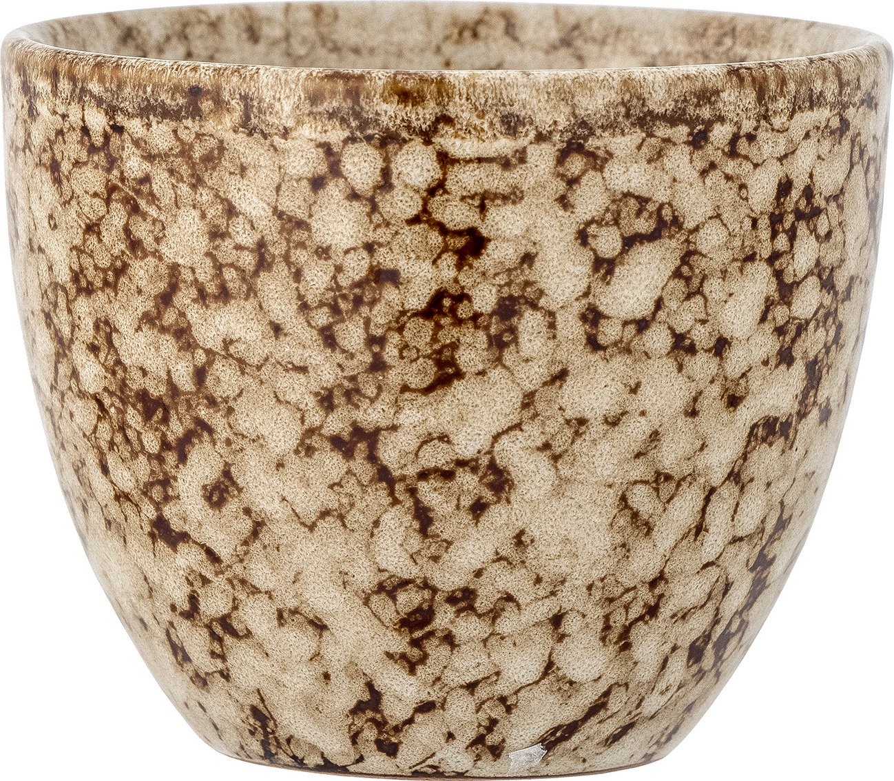 Kubek Paula 195 ml brązowo-biały