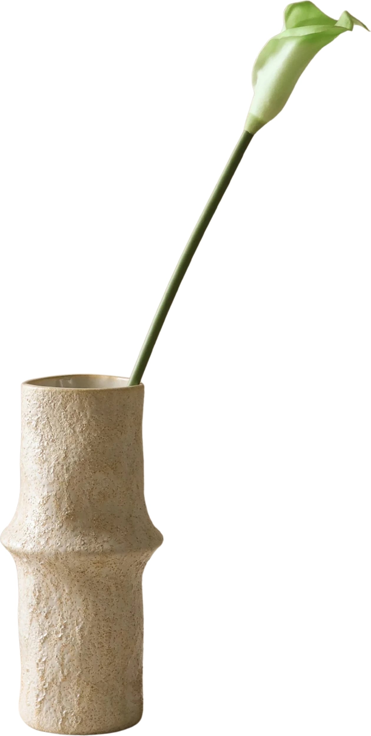 Kwiat sztuczny Botane lilia 67 cm jasnozielona