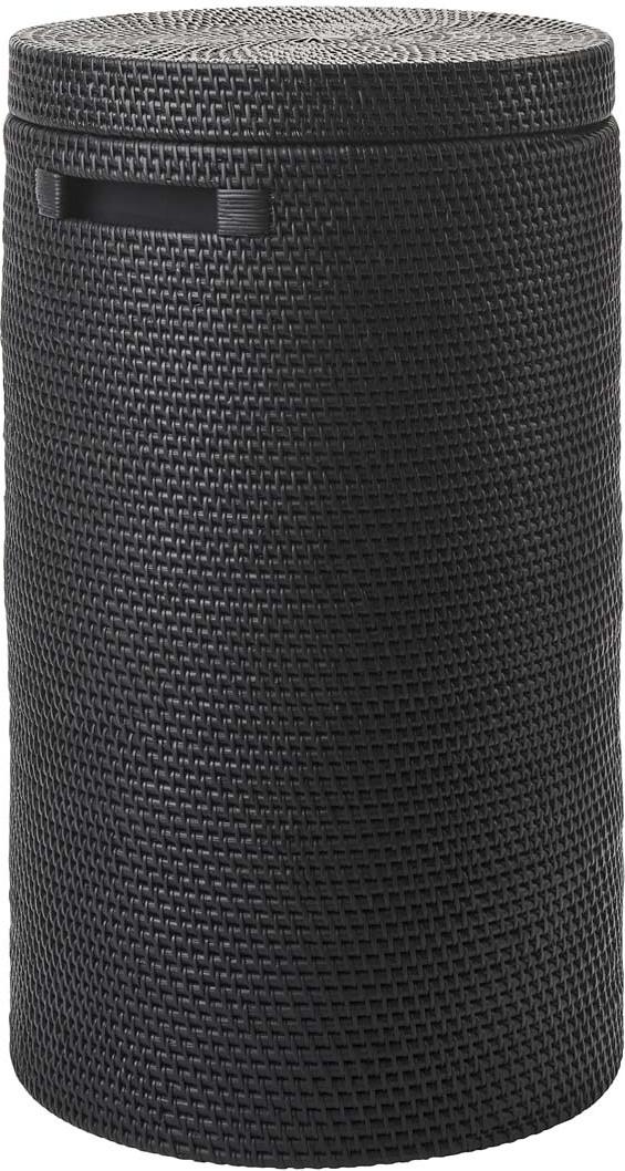 Kosz na pranie Cino 64 l czarny