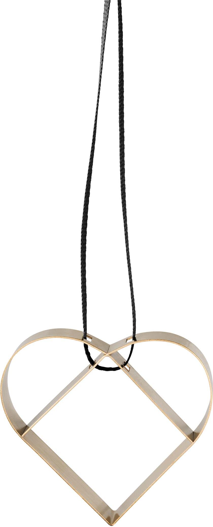 Dekoracja choinkowa Figura serce