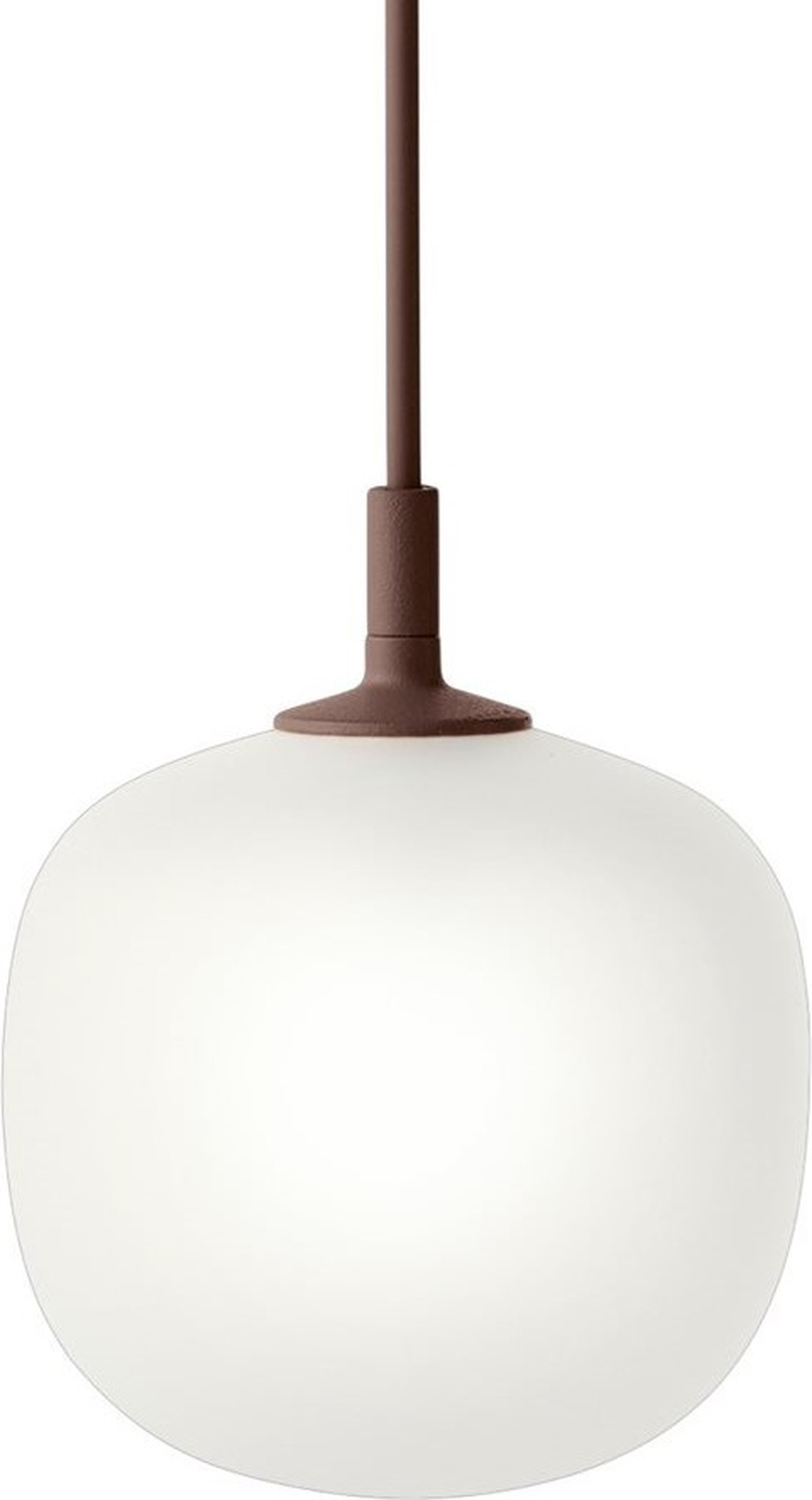 Lampa wisząca Rime 12 cm bordowa