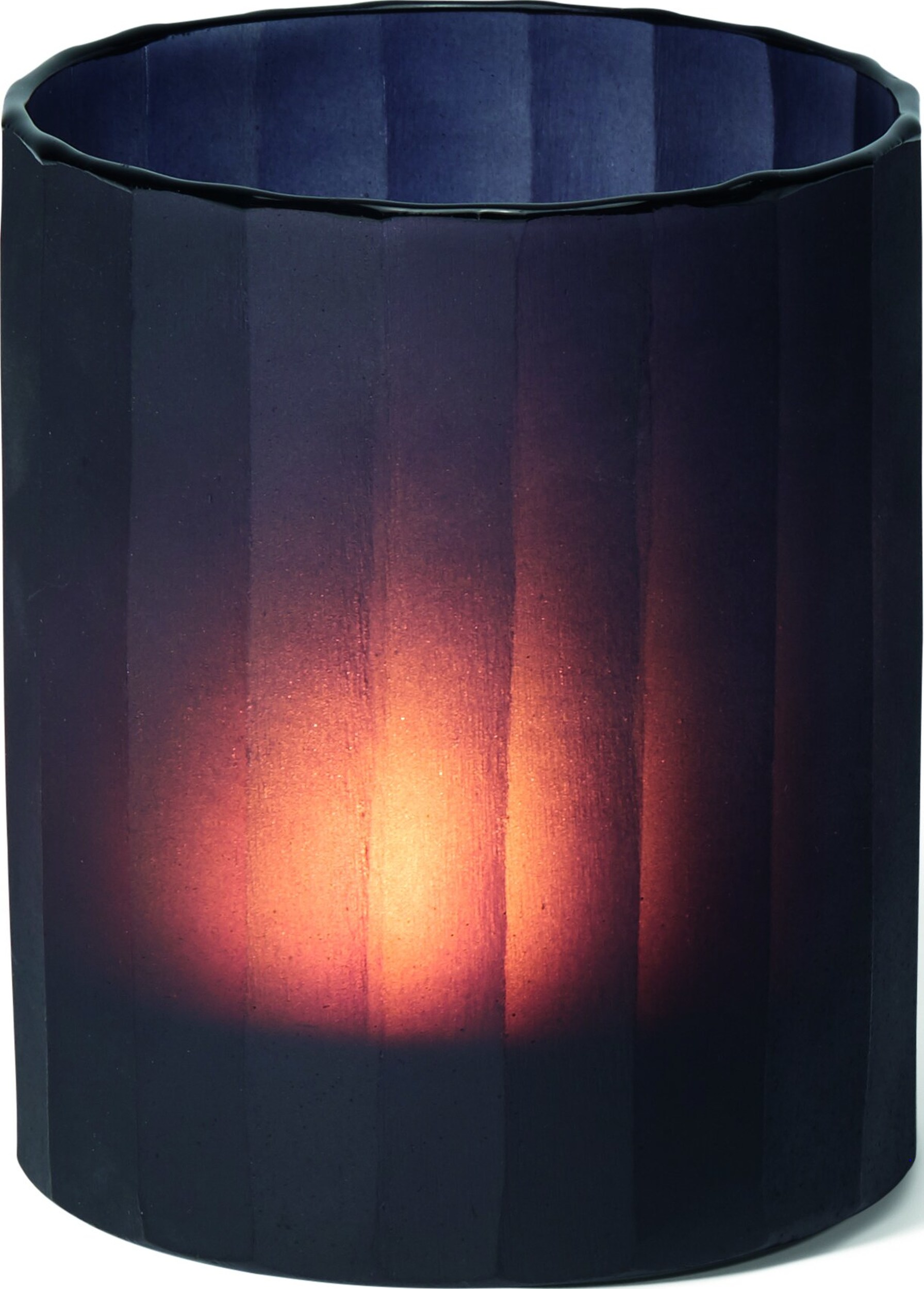 Świecznik na tealighty Twilight S niebieskoszary