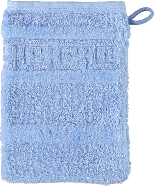 Rękawica kąpielowa Noblesse 16 x 22 cm niebieska