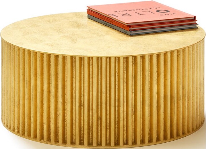 Stolik kawowy Herclino L złoty