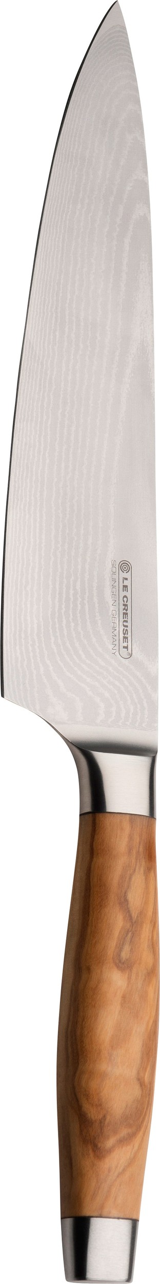 Nóż szefa kuchni Le Creuset 20 cm z uchwytem drewnianym