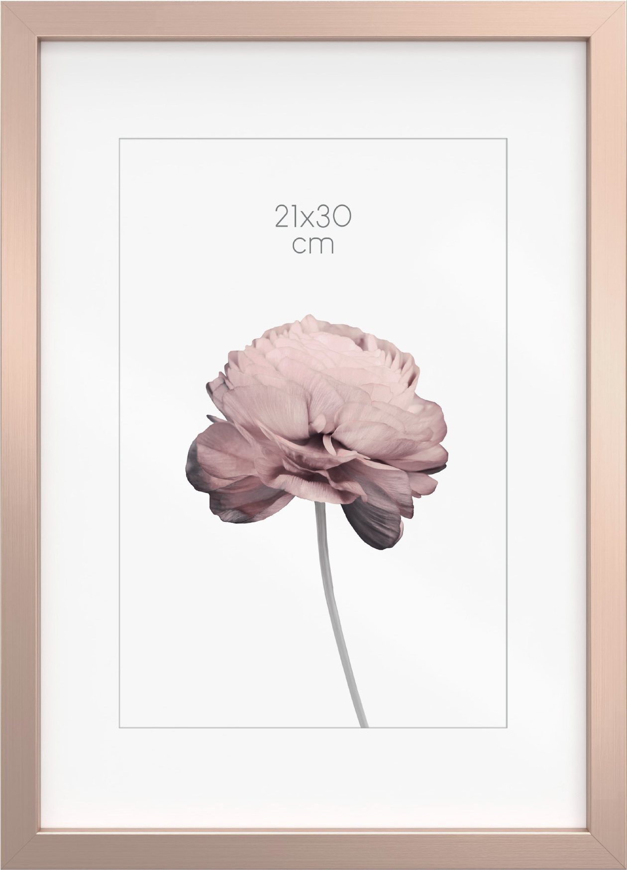 Ramka na zdjęcia Prague 21 x 30 cm różowe złoto