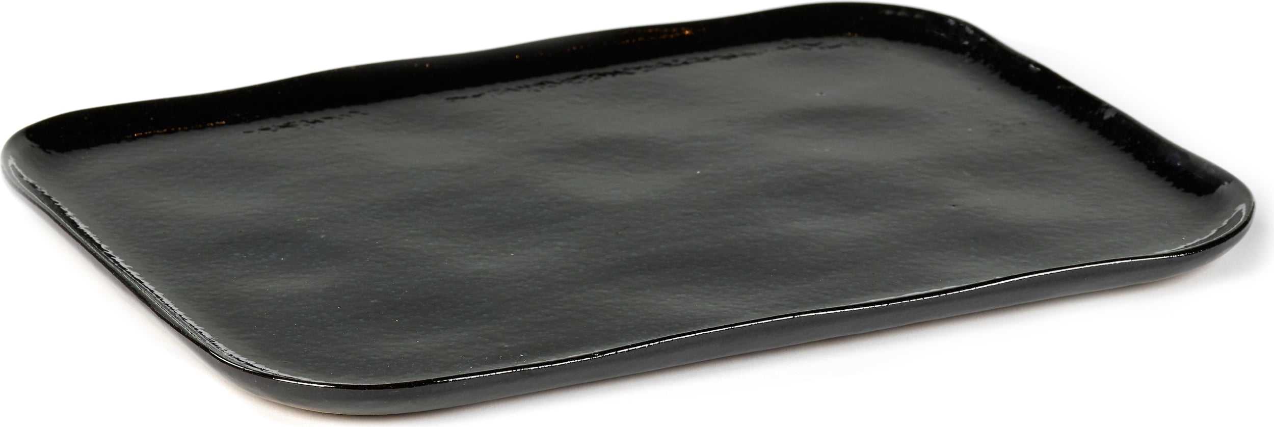 Talerze obiadowe La Nouvelle 32 cm ciemnoniebieskie 4 szt.