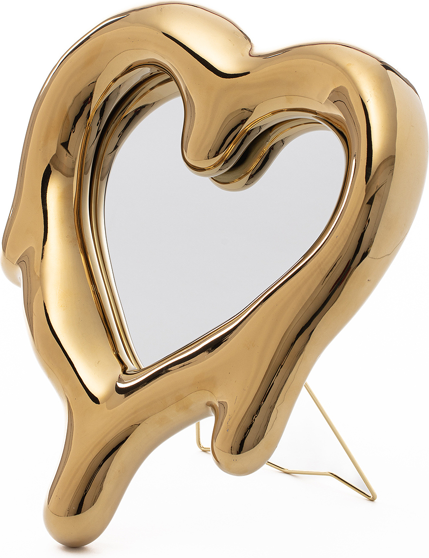 Ramka na zdjęcia Melted Heart złota