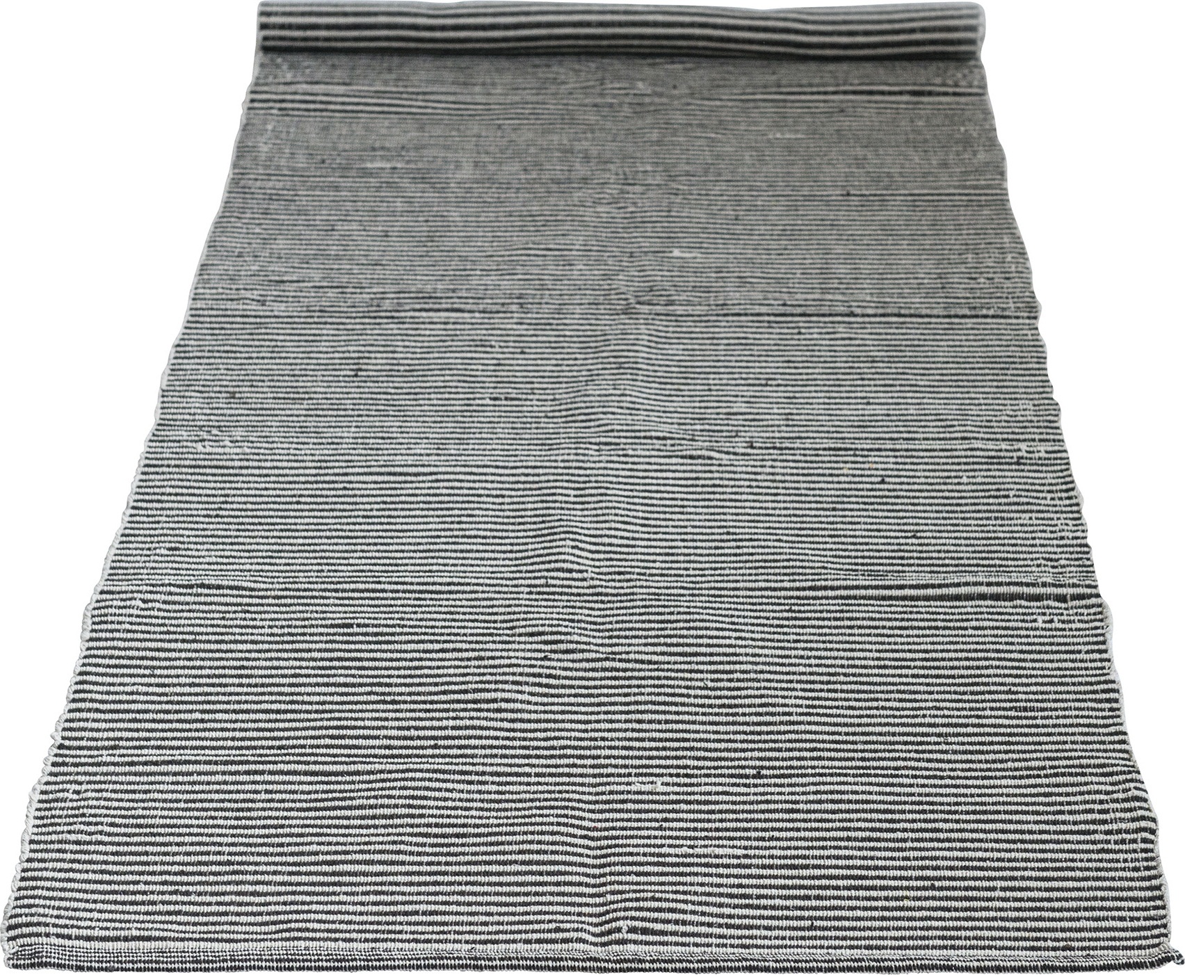 Dywan Bloomingville ciemnoszary tkany