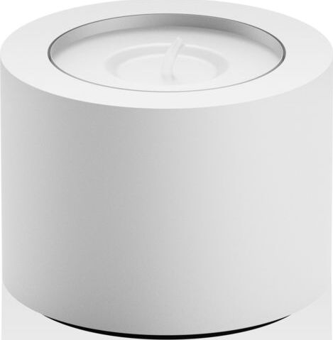 Świecznik na tealighty Stone biały mat