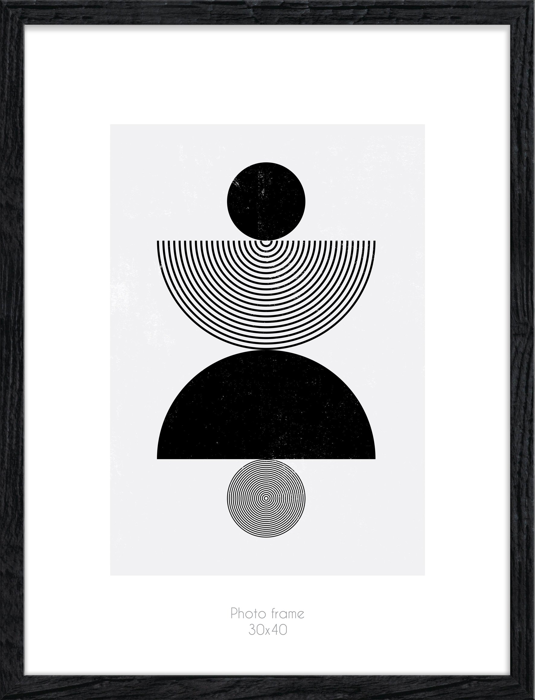 Ramka na zdjęcia Kyoto 30 x 40 cm czarna