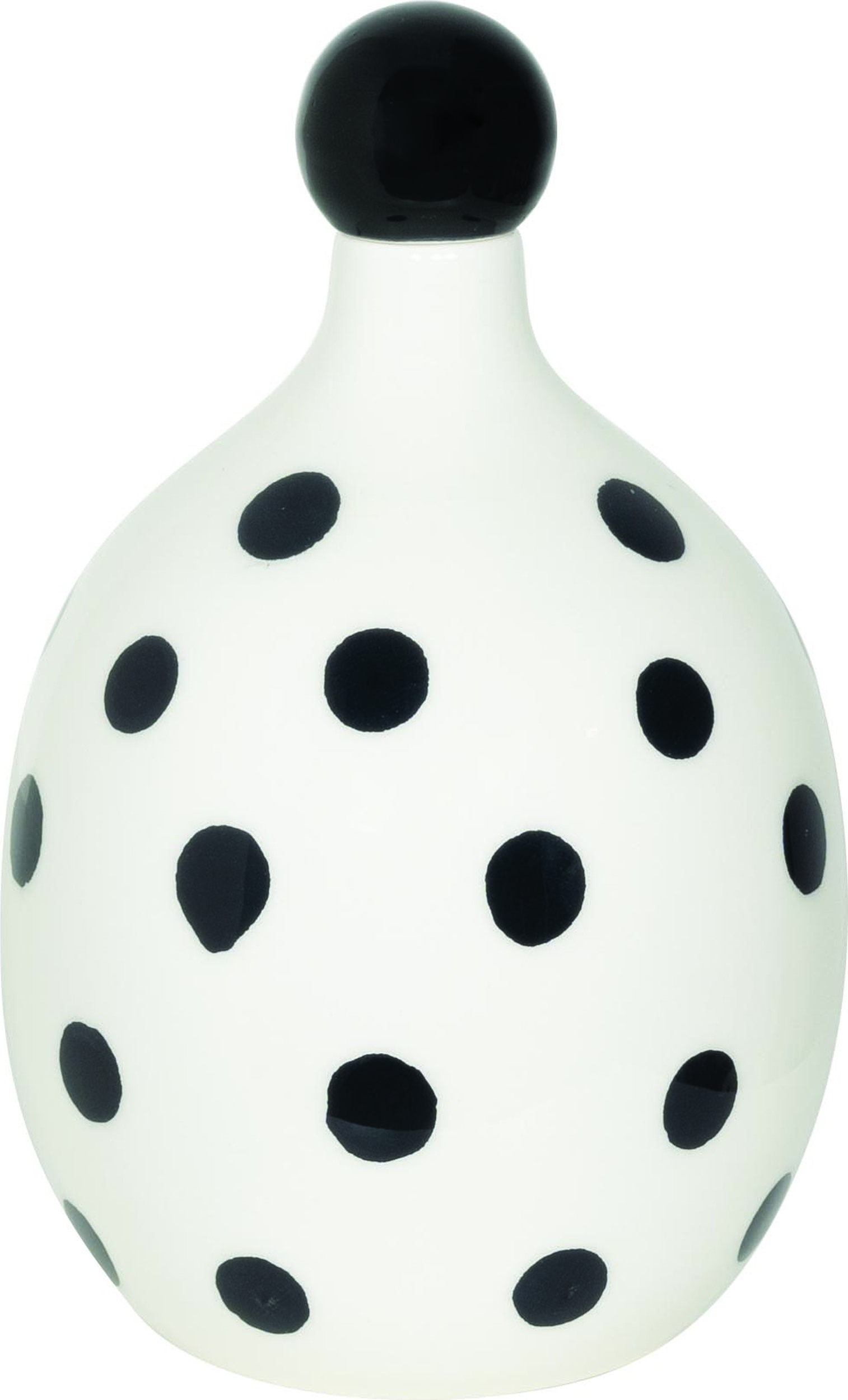 Butelka lub podstawa do lamp Poldina Stopper Lido Punti czarna