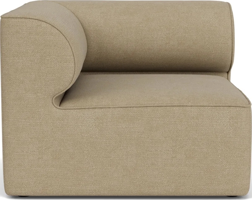 Narożnik lewostronny sofy modułowej Eave Bouclé 96 x 96 cm beżowy