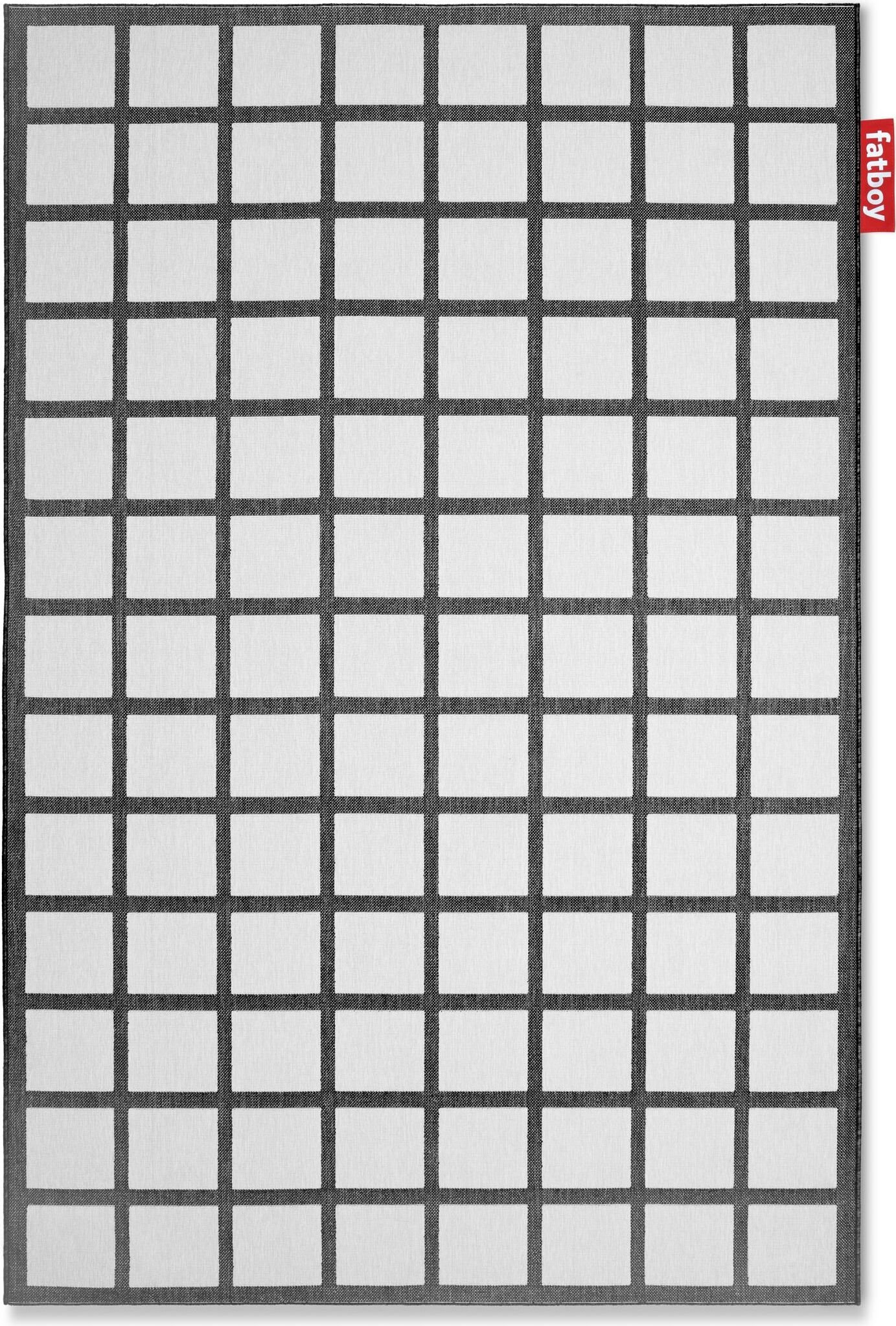 Dywan Grand Checky 200 x 302 cm czarno-biały