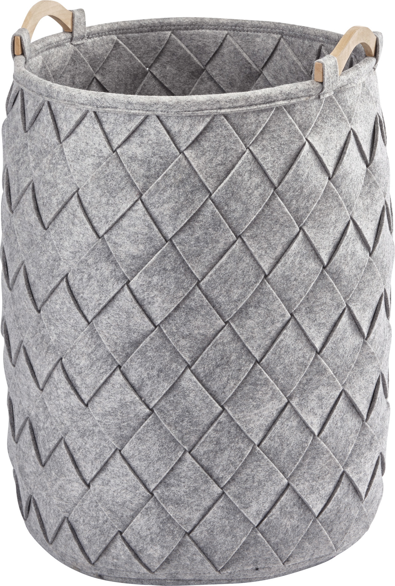 Kosz na pranie Amy szary