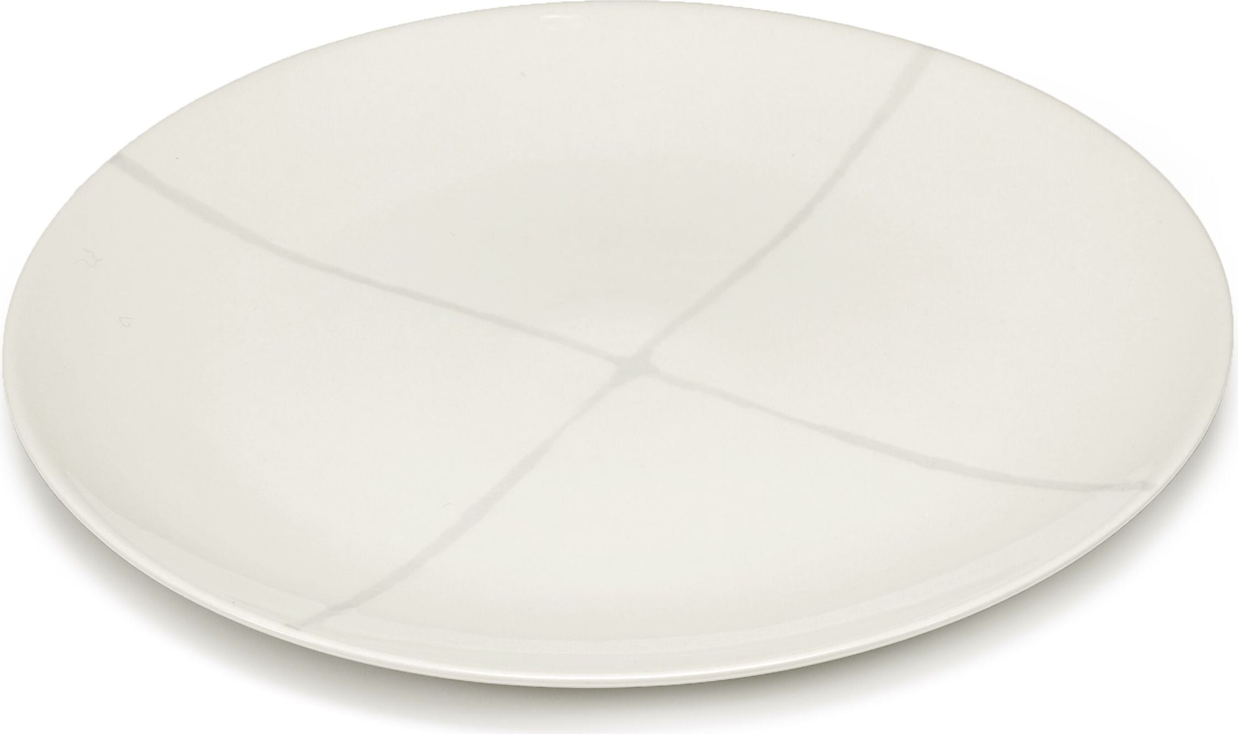 Talerze obiadowe Zuma 28 cm białe 2 szt.