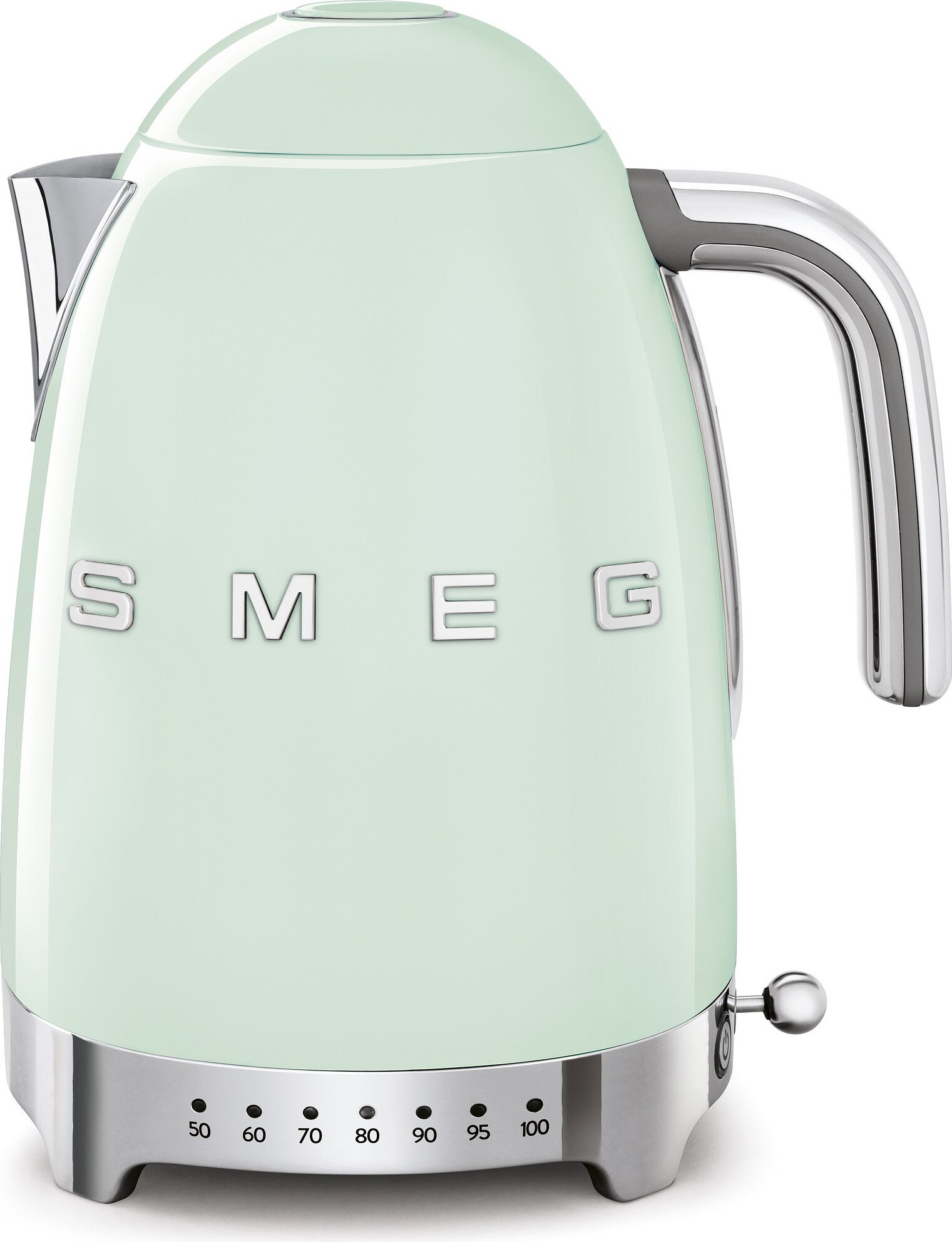 Czajnik elektryczny z regulacją temperatury 50's Style pastelowa zieleń