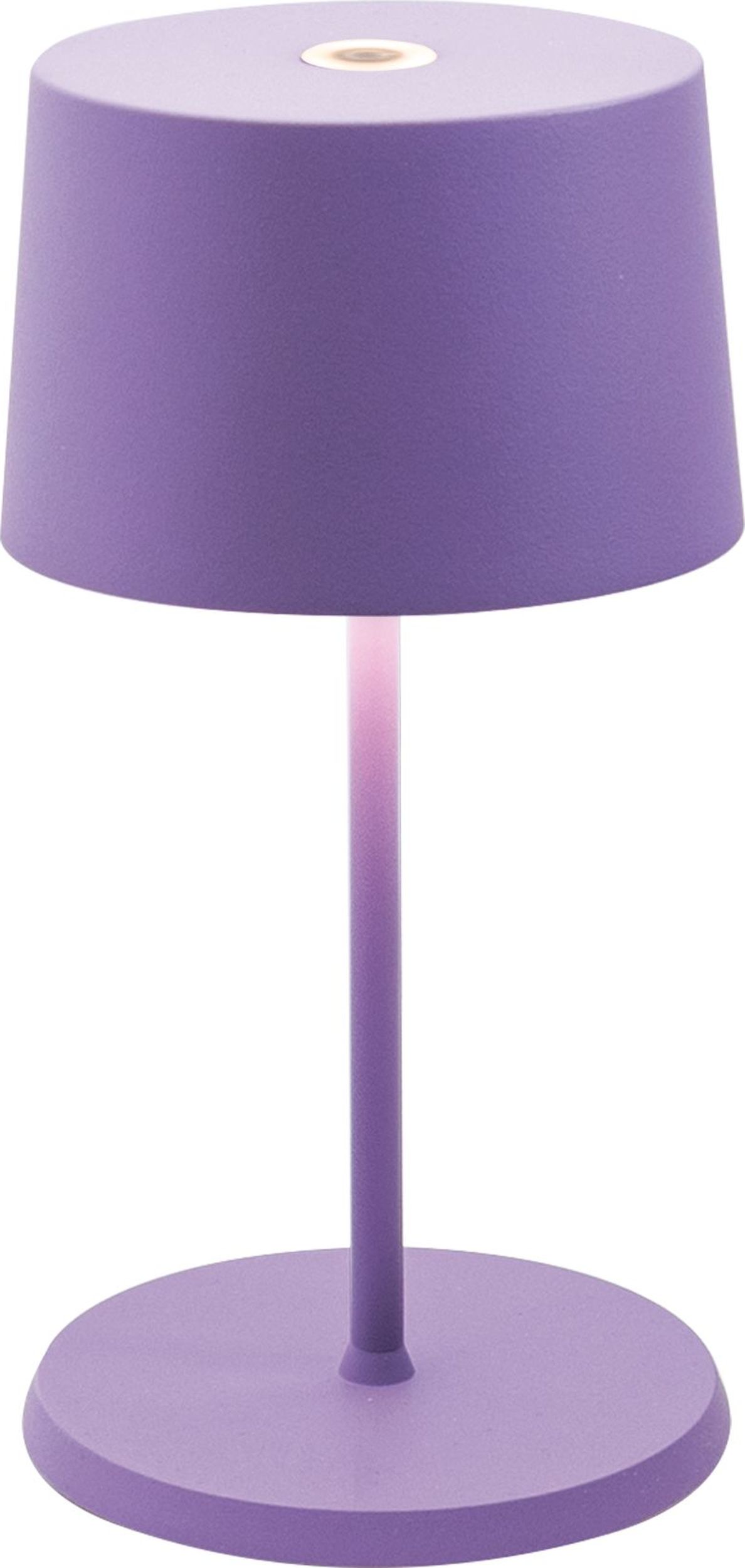 Lampa bezprzewodowa Olivia Mini 22 cm liliowa
