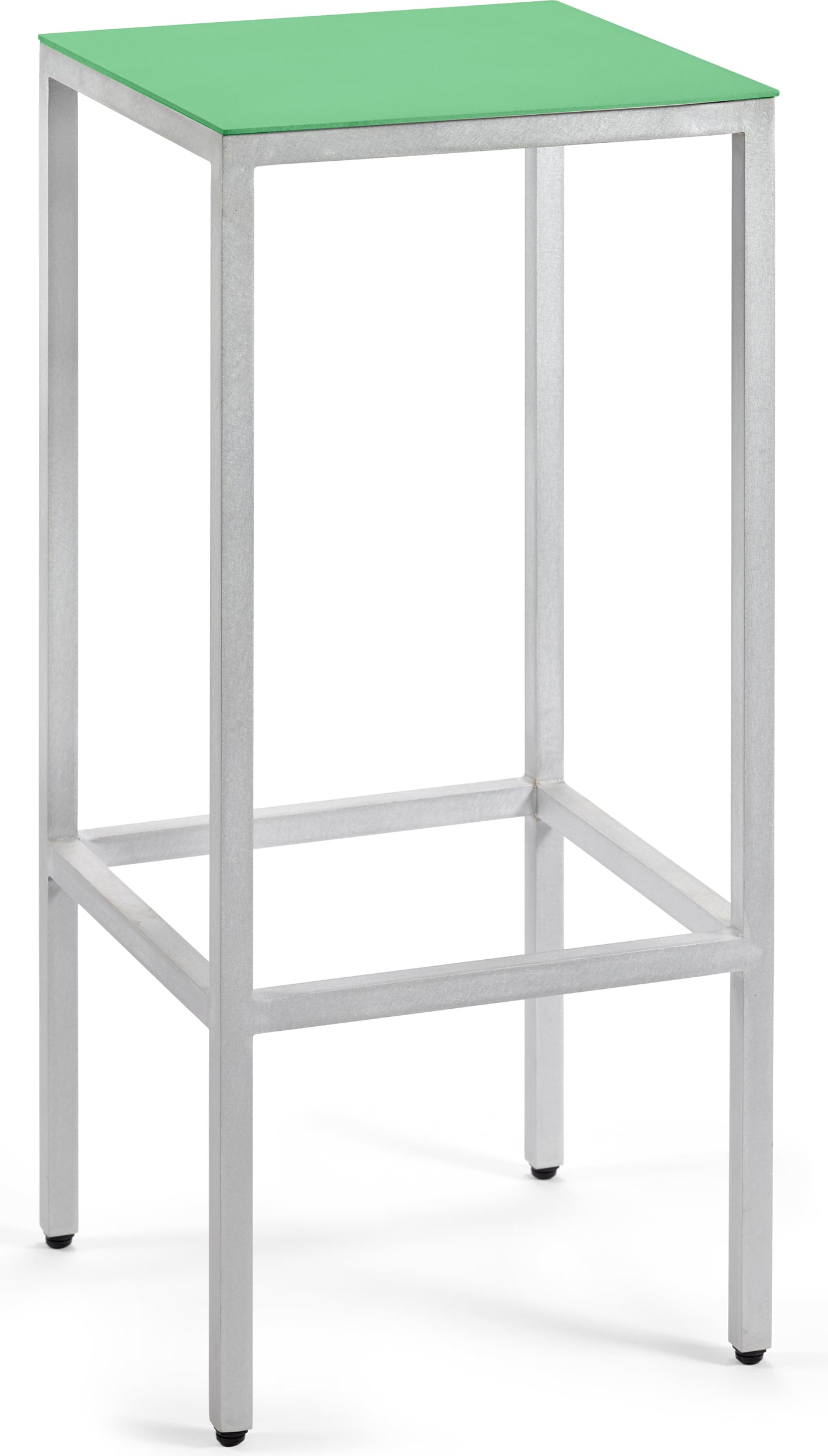 Stołek barowy Alu 75 cm zielony