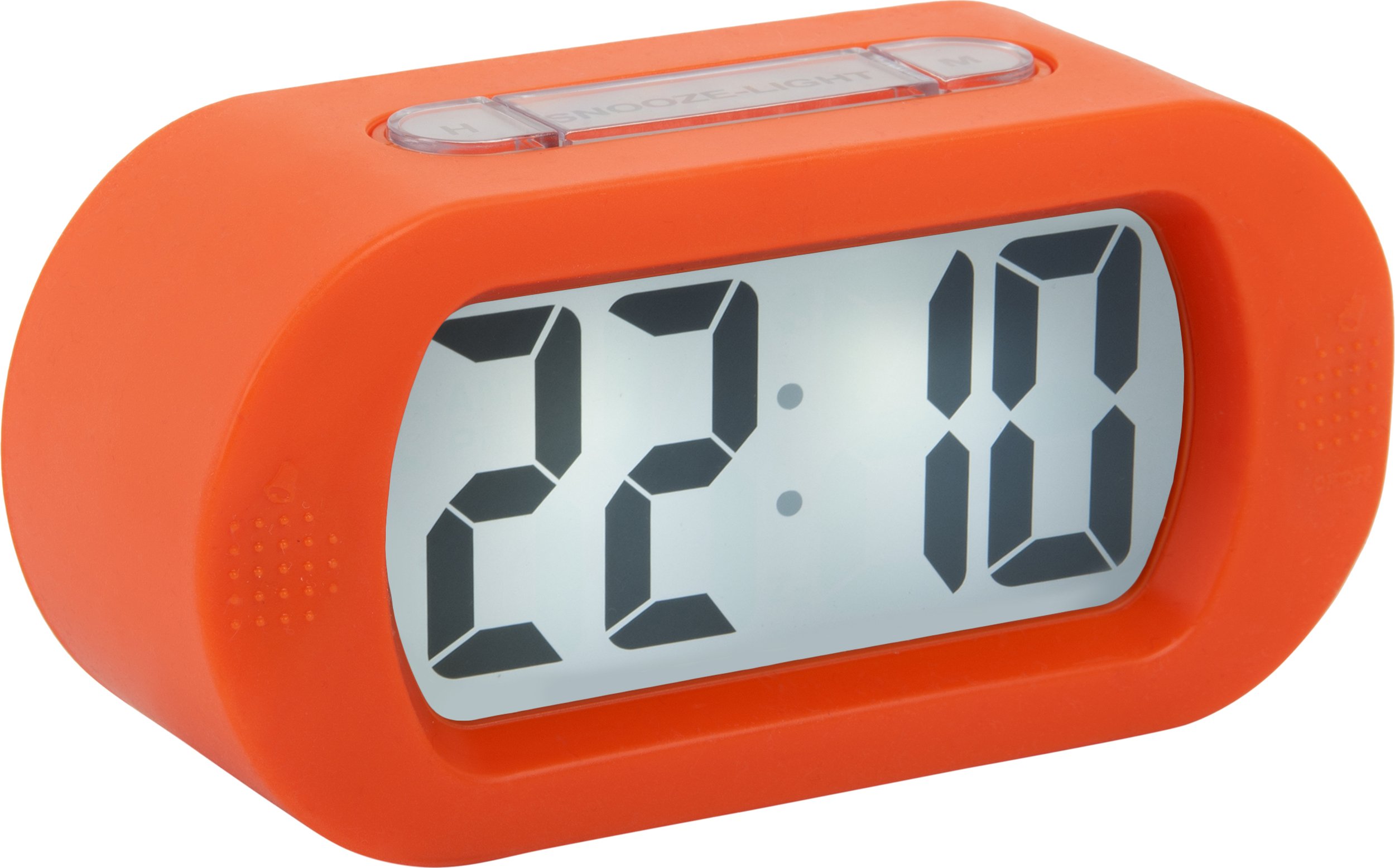 Budzik Gummy jaskrawopomarańczowy