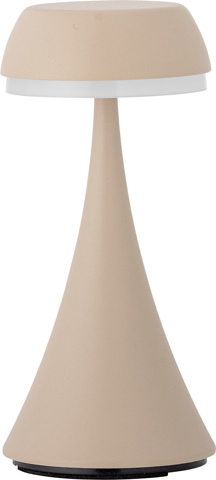 Lampa stołowa bezprzewodowa Pepple 17,5 cm beżowa