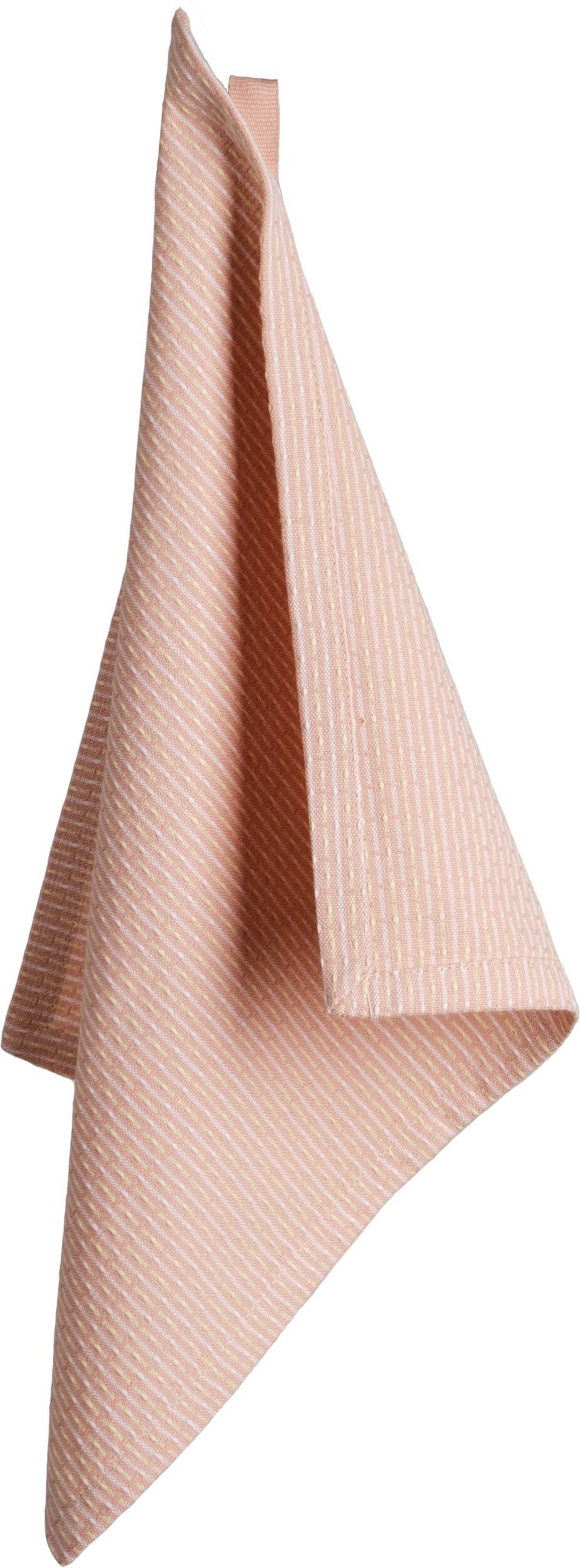 Ścierka kuchenna The Organic Company 30 x 35 cm jasnoróżowa