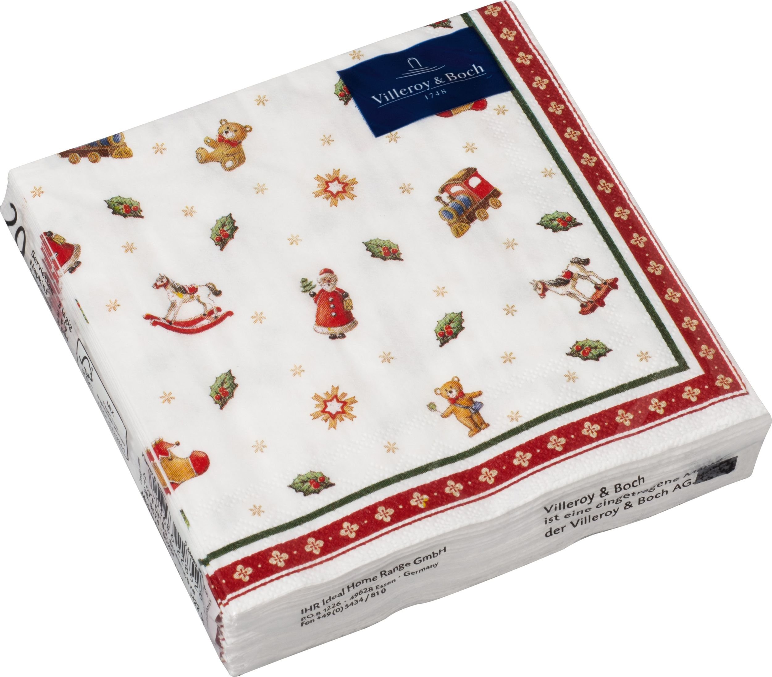 Serwetki papierowe Toy's Delight motywy świąteczne 25 cm 20 szt.