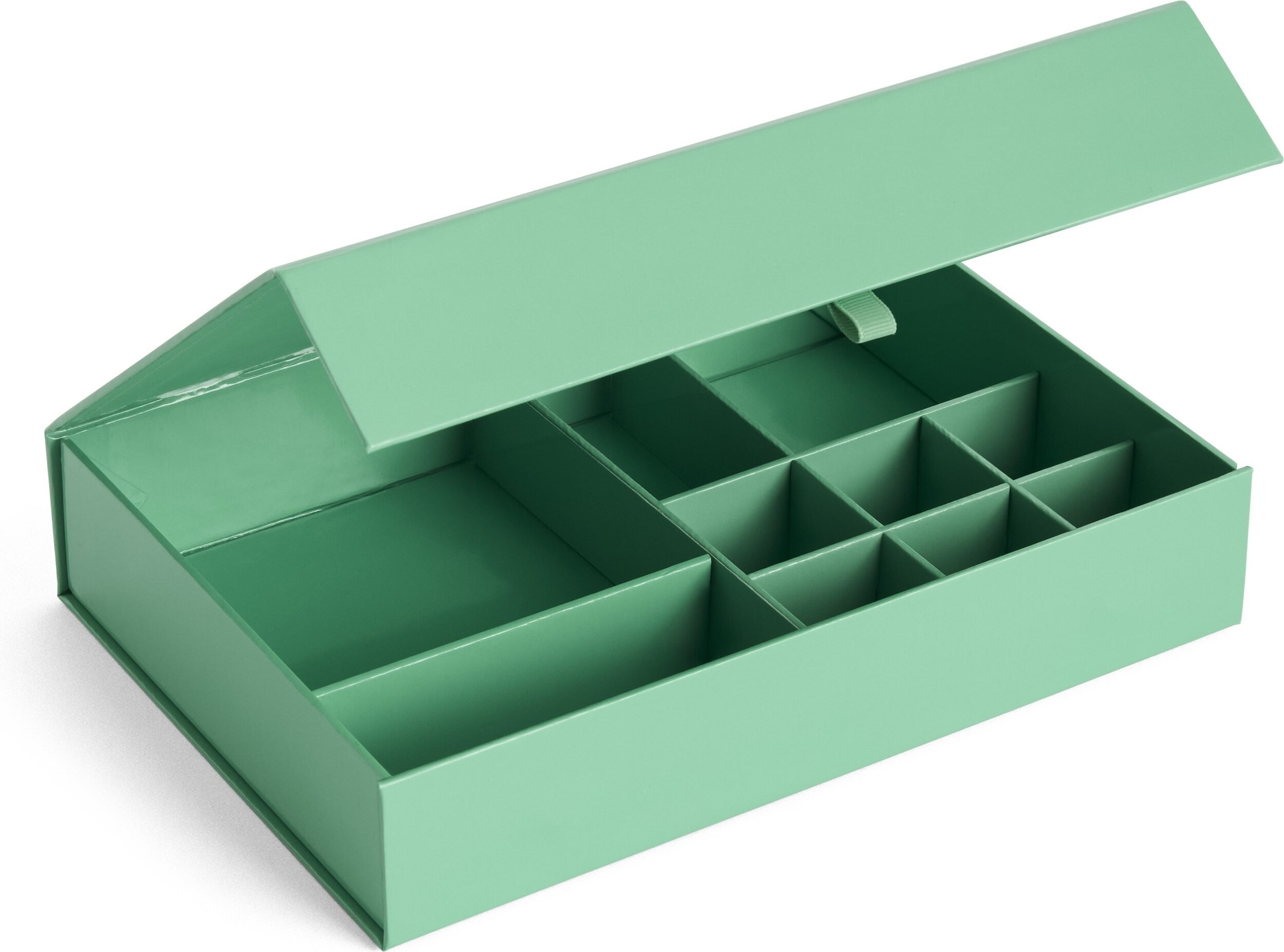 Pudełko na biżuterię Colour Storage Jewellery Box zielone