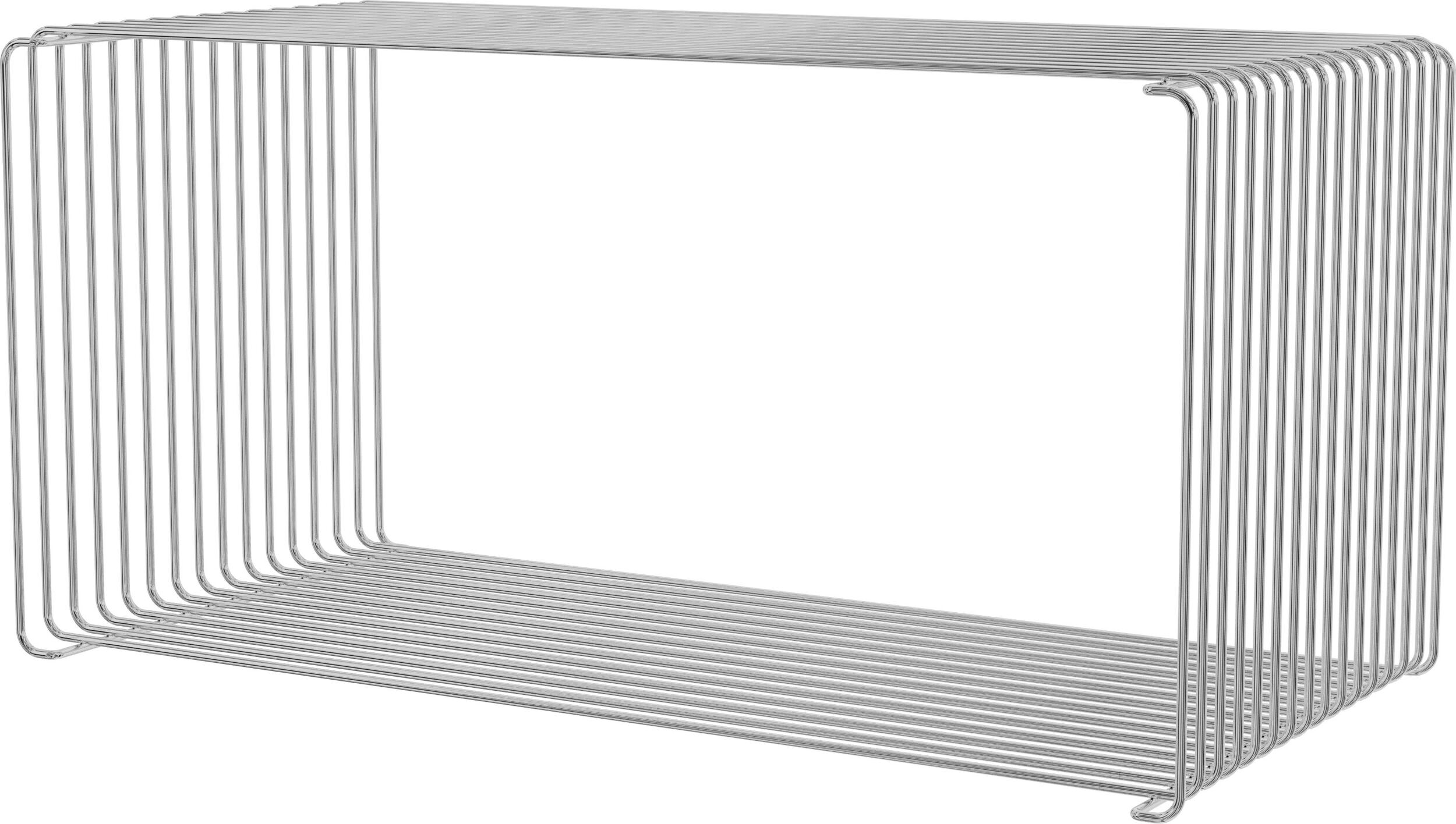 System modułowy Panton Wire 70 x 34,8 x 34,8 cm chromowany