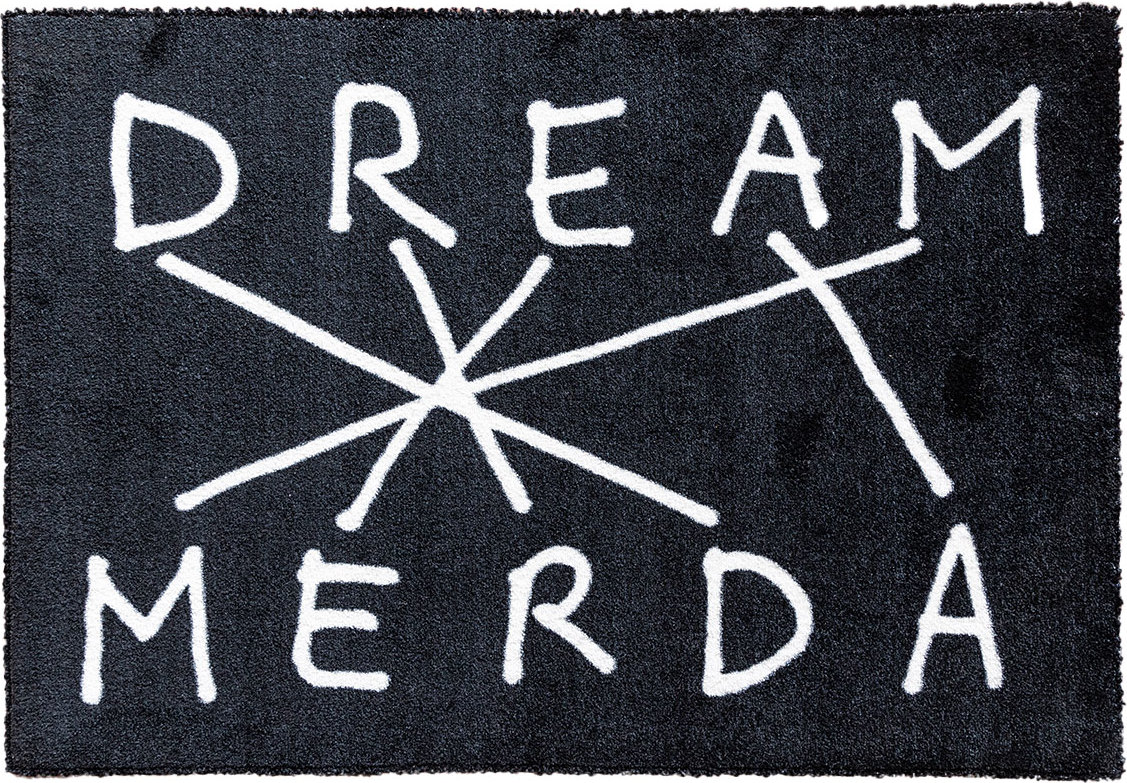 Dywan Dream Merda 70 x 100 cm czarny