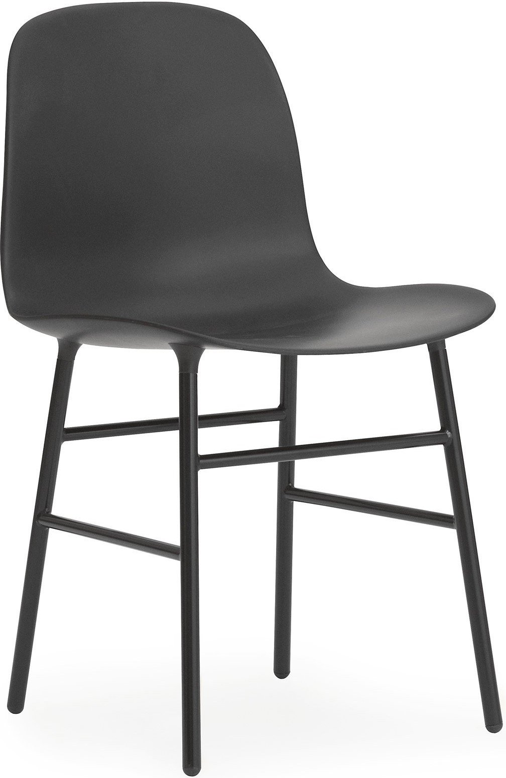 Krzesło Form stalowe nogi czarne