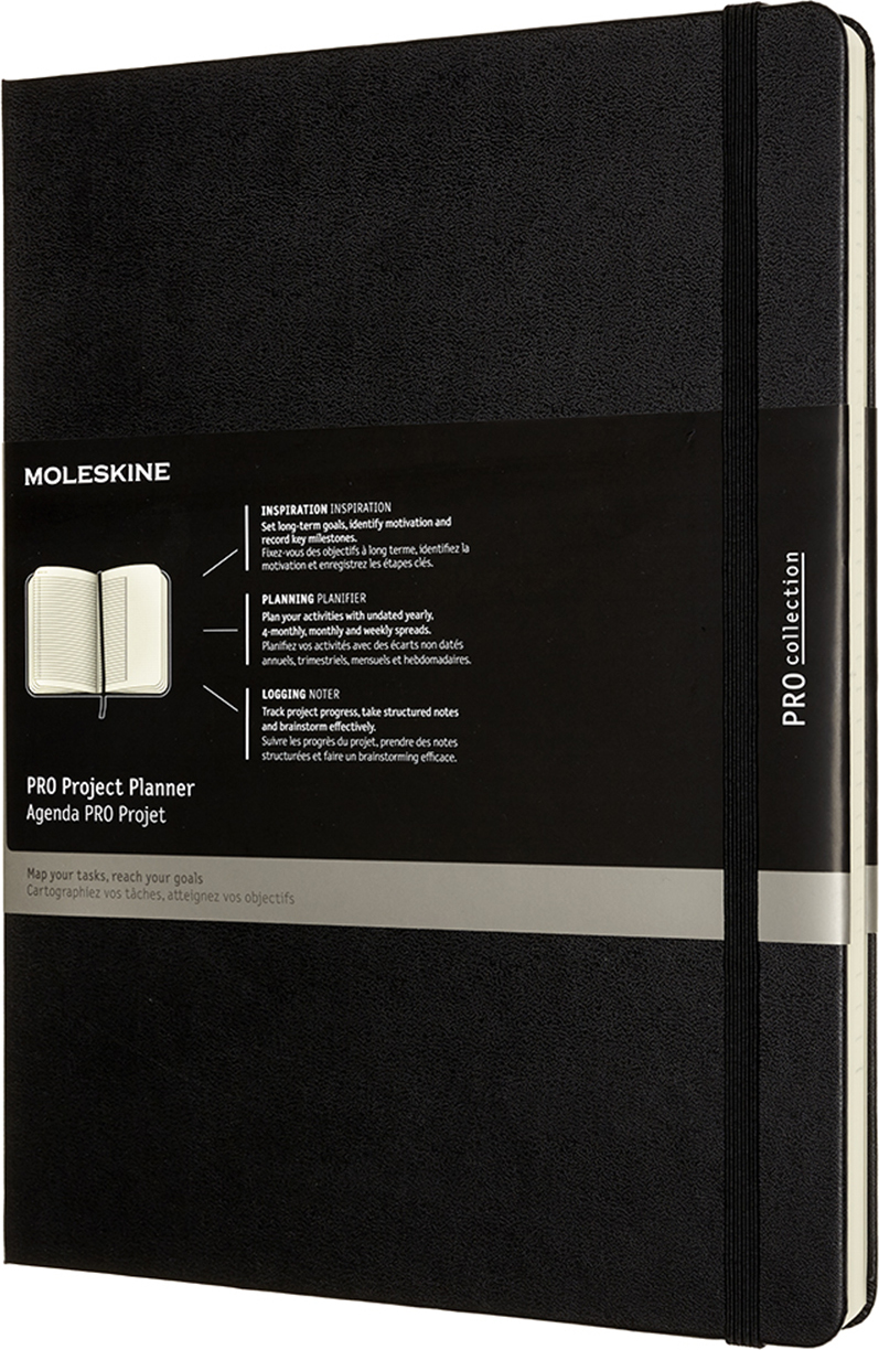 Notes Moleskine PRO Project Planner XL