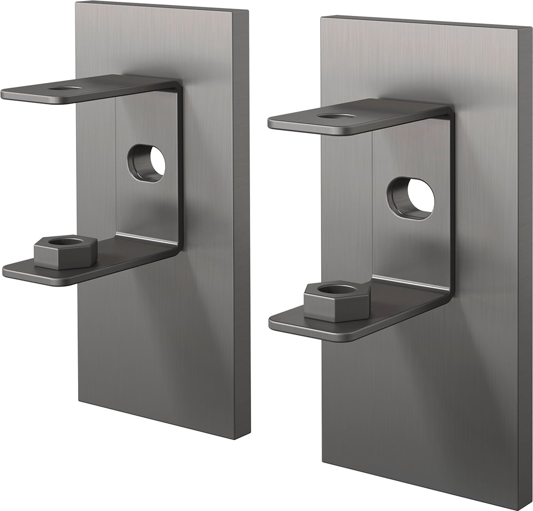 Adapter do kleju Linea grafitowy z powłoką PVD 2 szt.