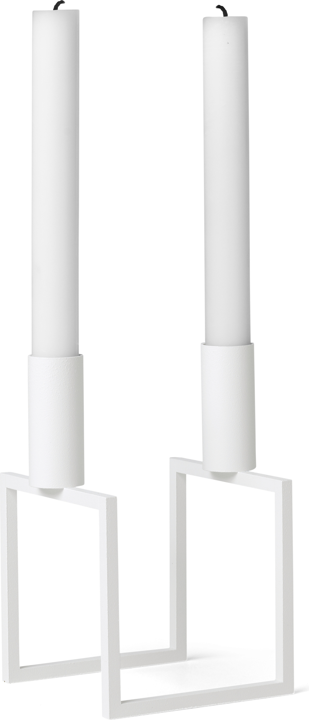 Świecznik Line biały