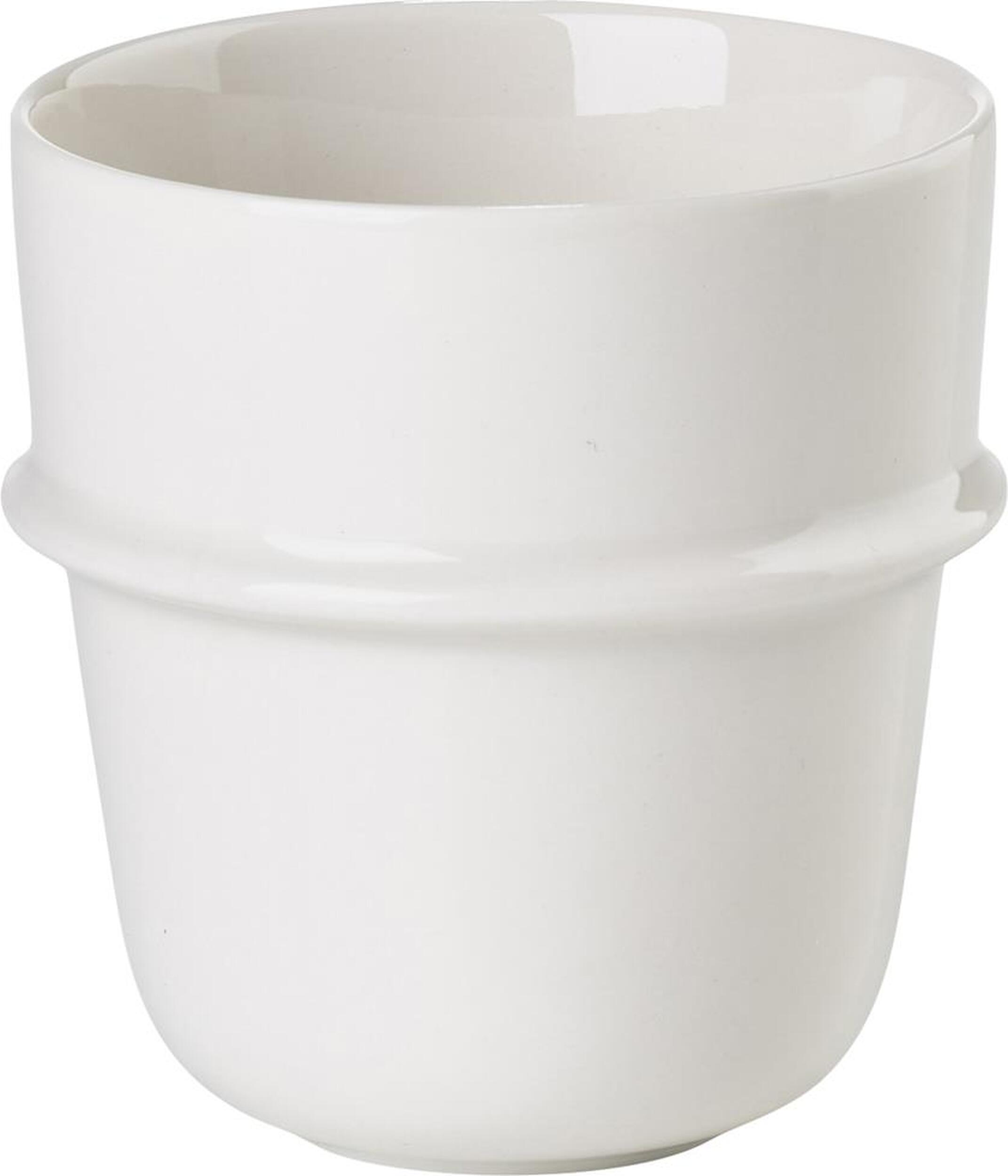 Kubek Eau 320 ml porcelanowa biel