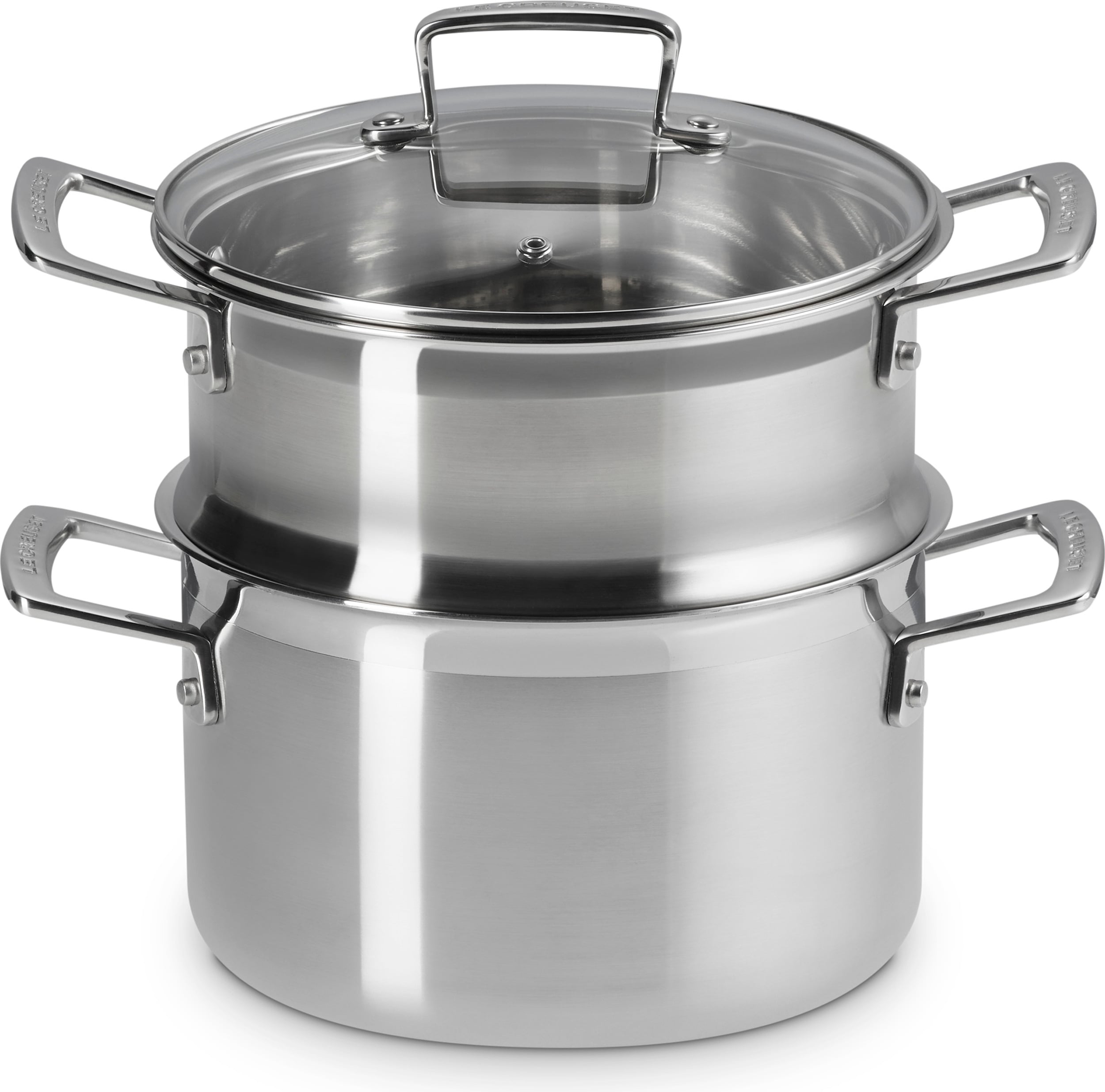 Garnek z wkładem do gotowania na parze 3-ply 20 cm