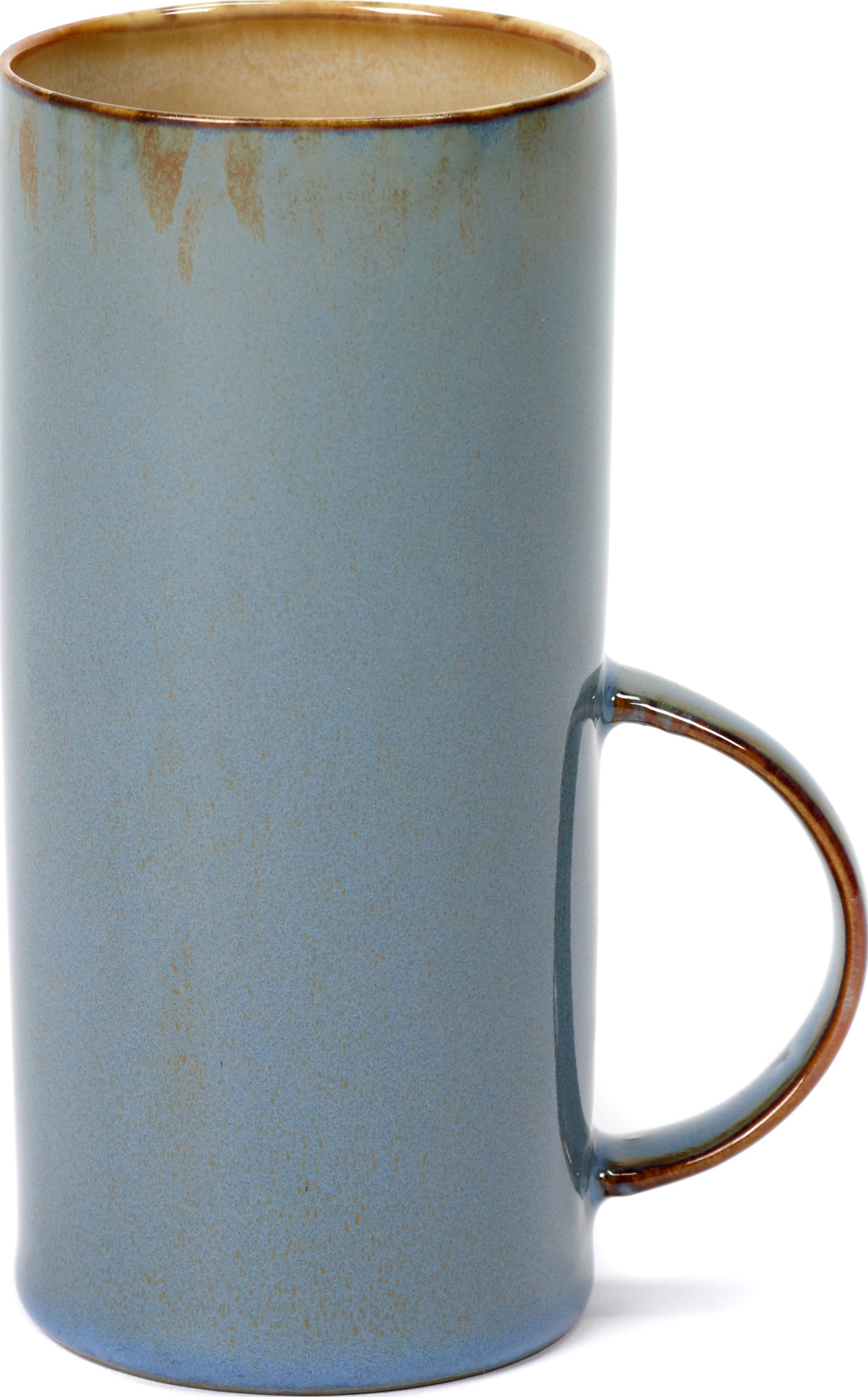 Kubek do herbaty Terres de Rêves 280 ml niebieskoszary