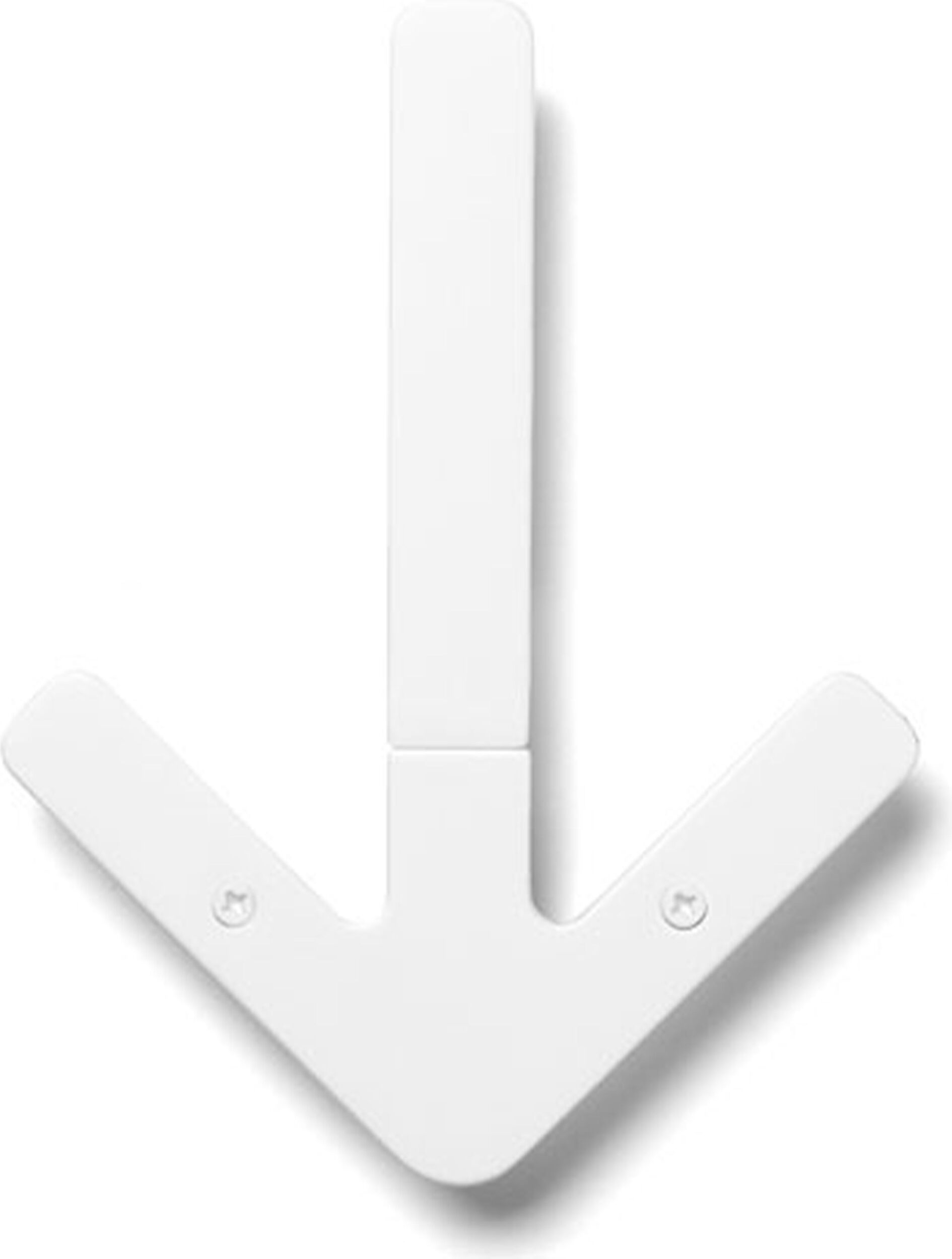 Wieszak ścienny Arrow biały