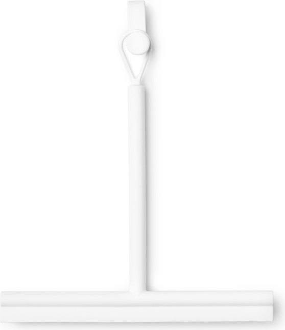 Ściągaczka prysznicowa ReNew biała z uchwytem