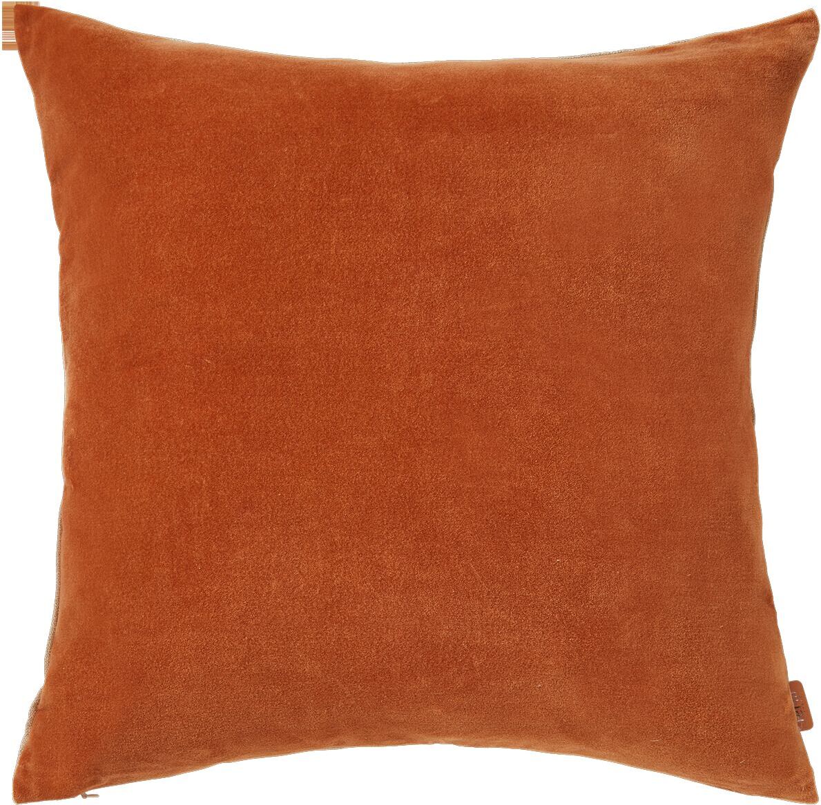 Poszewka dekoracyjna Senti 50 x 50 cm zgaszona czerwień