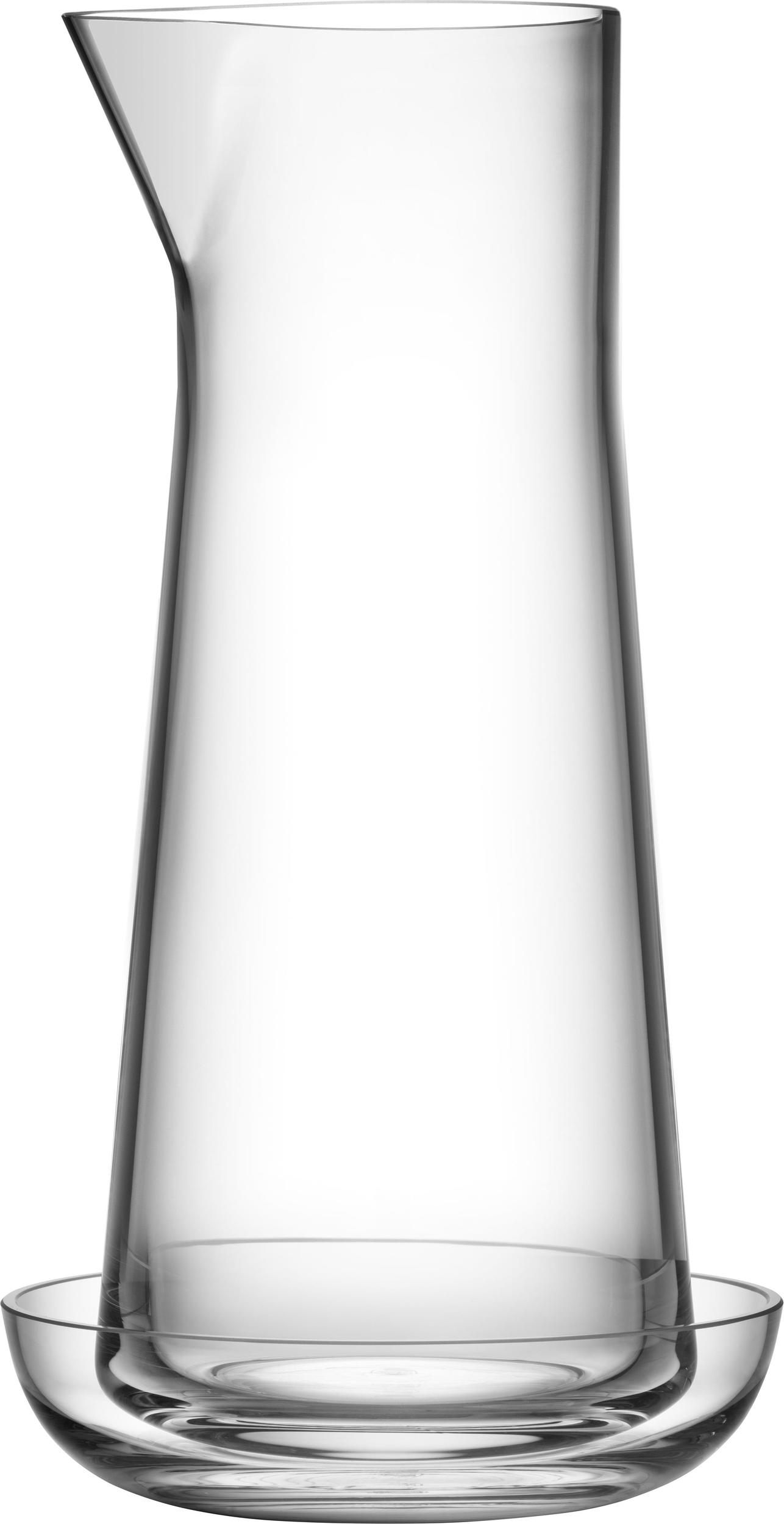 Karafka Informal 1 l transparentna z misą 2 el.