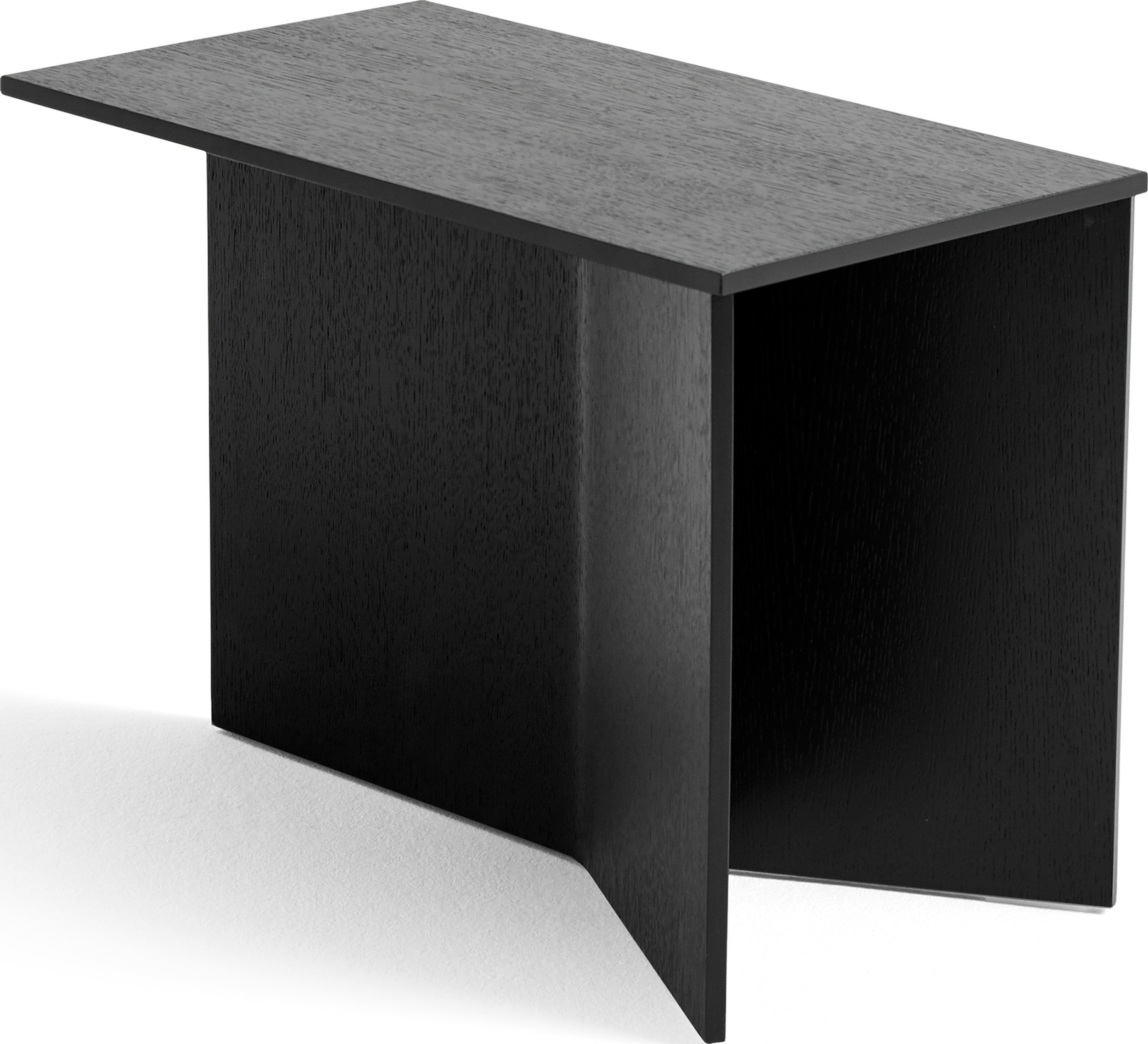 Stolik kawowy Slit czarny drewniany