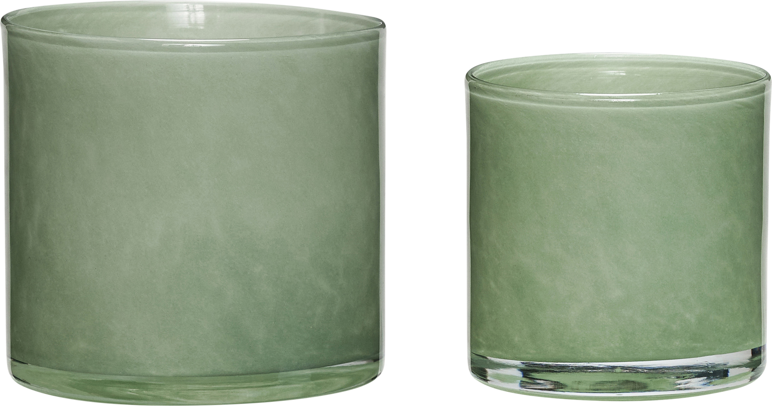 Świeczniki na tealighty Akin zielone 2 szt.