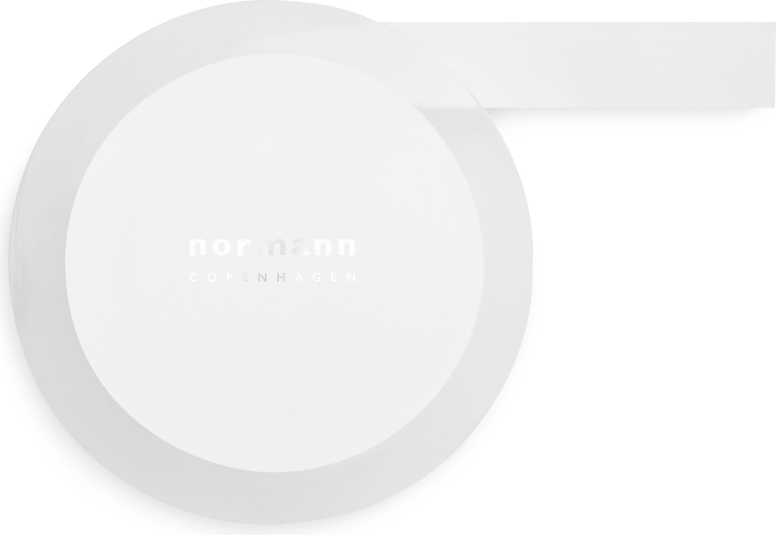 Wstążka dekoracyjna Daily Fiction 500 cm biała