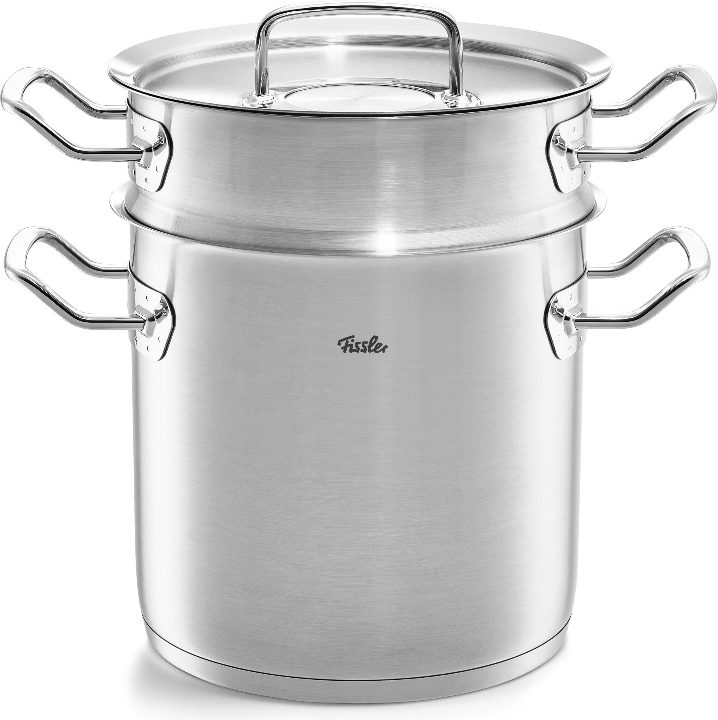 Garnek Original Profi Collection wysoki 6 l z wkładem do gotowania na parze