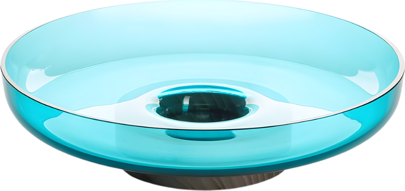 Misa dekoracyjna Bontà 26 cm turkusowa